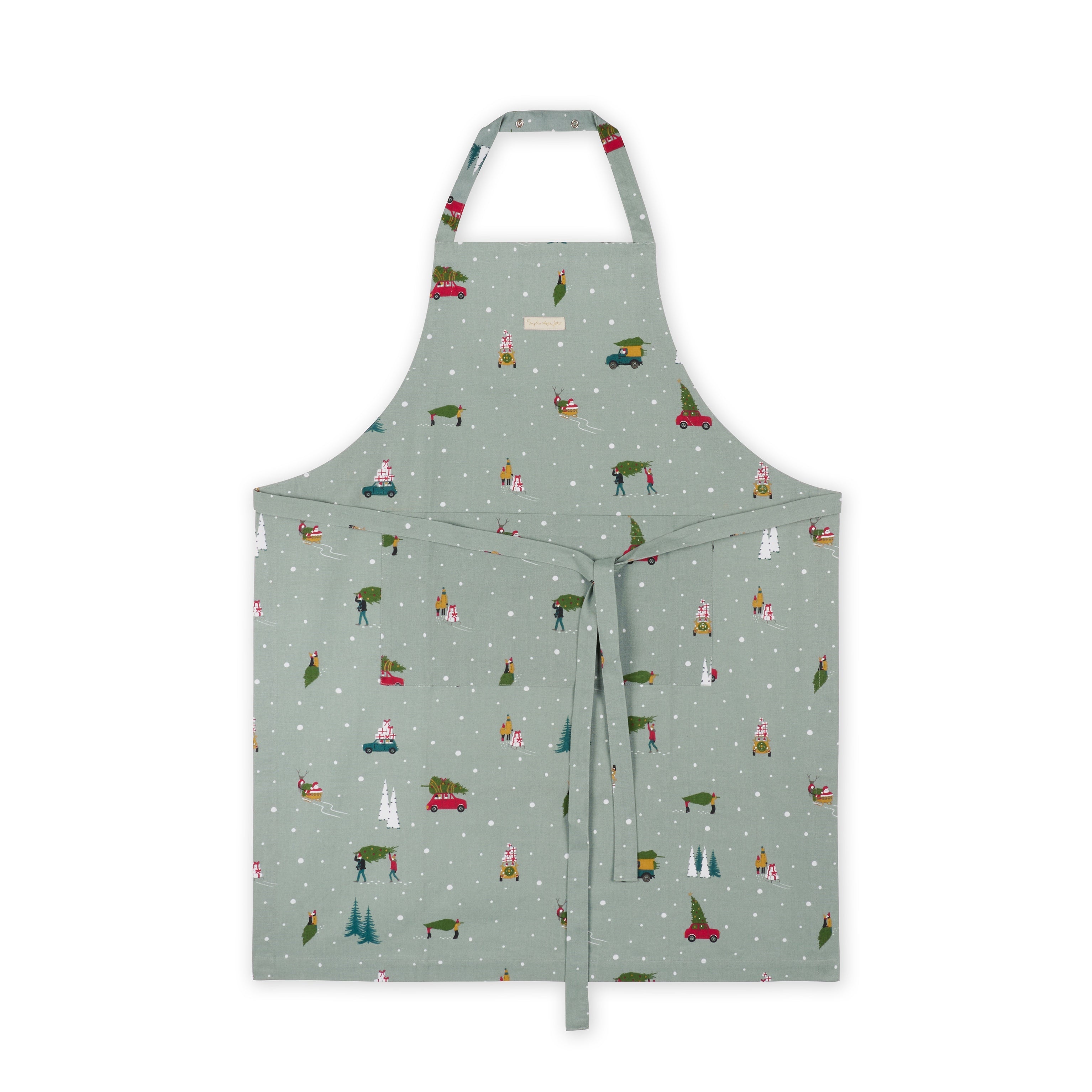 Adult Christmas Apron – Sewing From The Hart