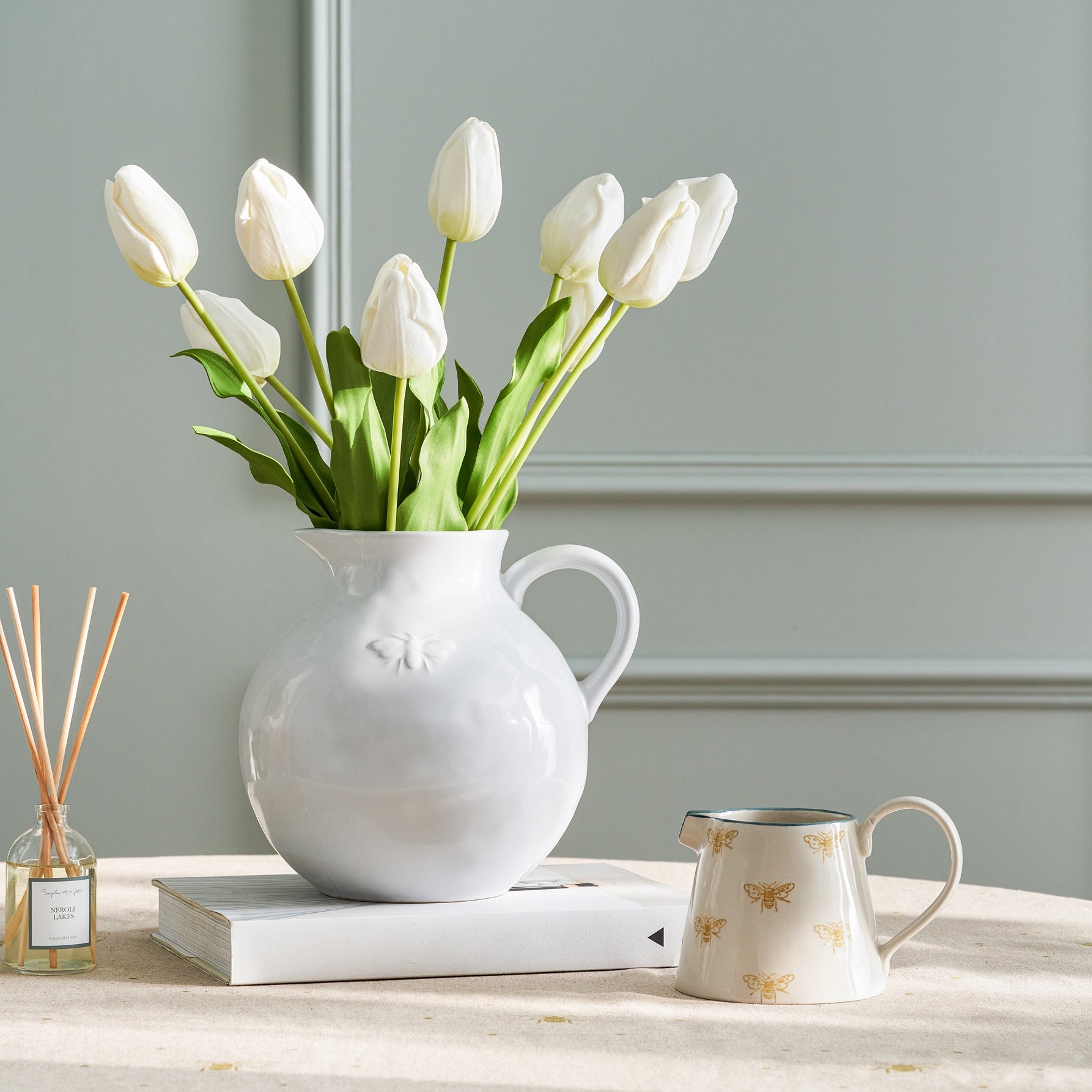 Faux Tulip - White by Sophie Allport