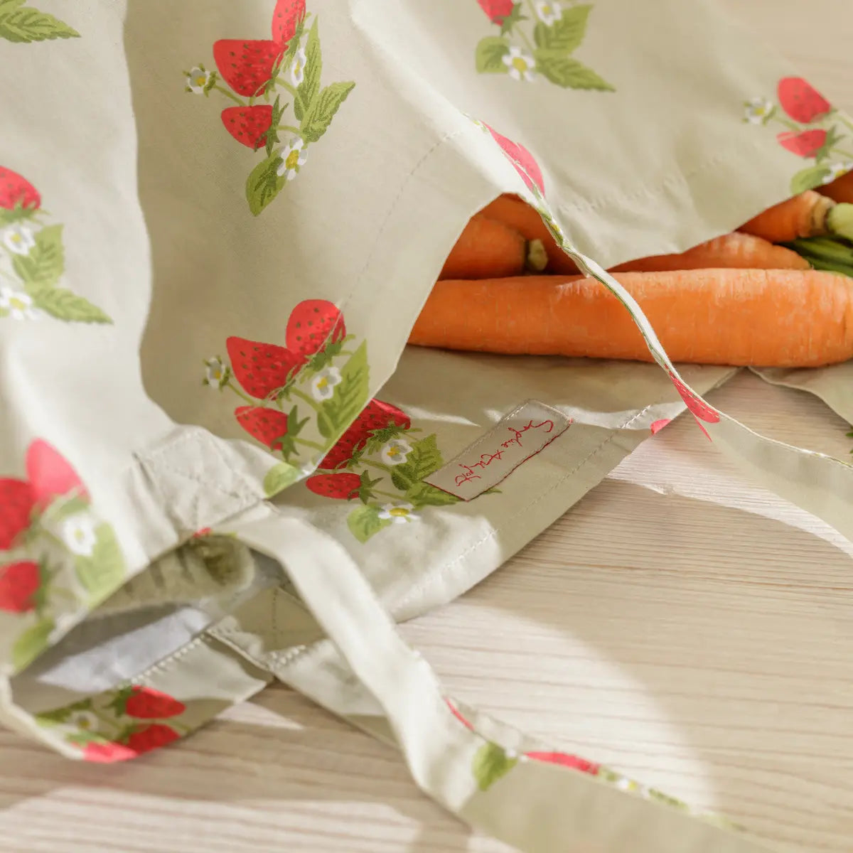 Foldable Shopping Bag 'Strawberry