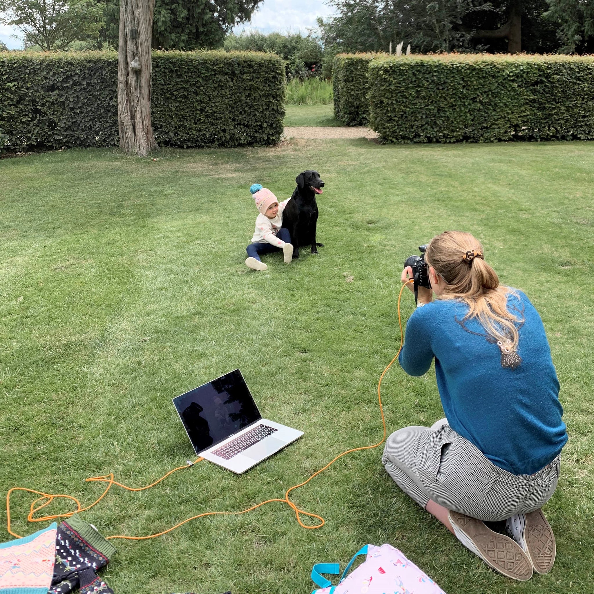 Behind The Scenes Of Our Fairground Ponies Photoshoot