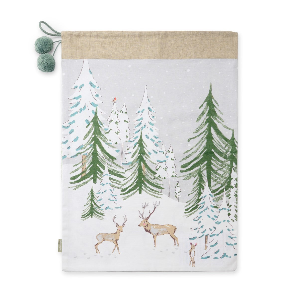 Christmas Stags Christmas Sack