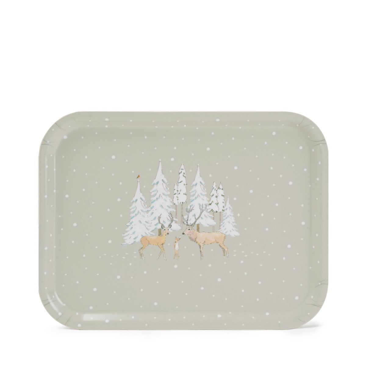 Christmas Stags Serving Tray - Small