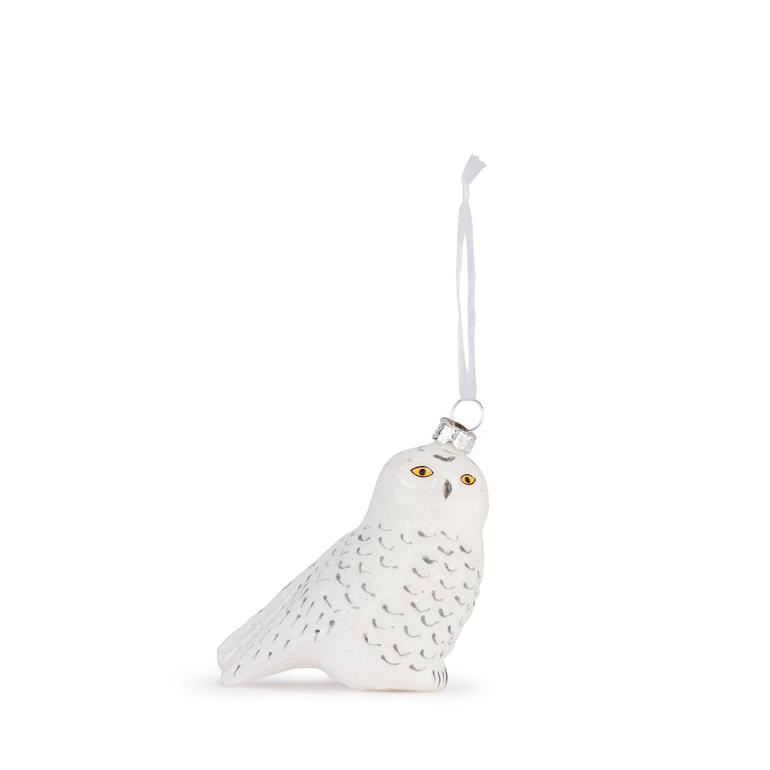 Snowy Owl Christmas Bauble by Sophie Allport