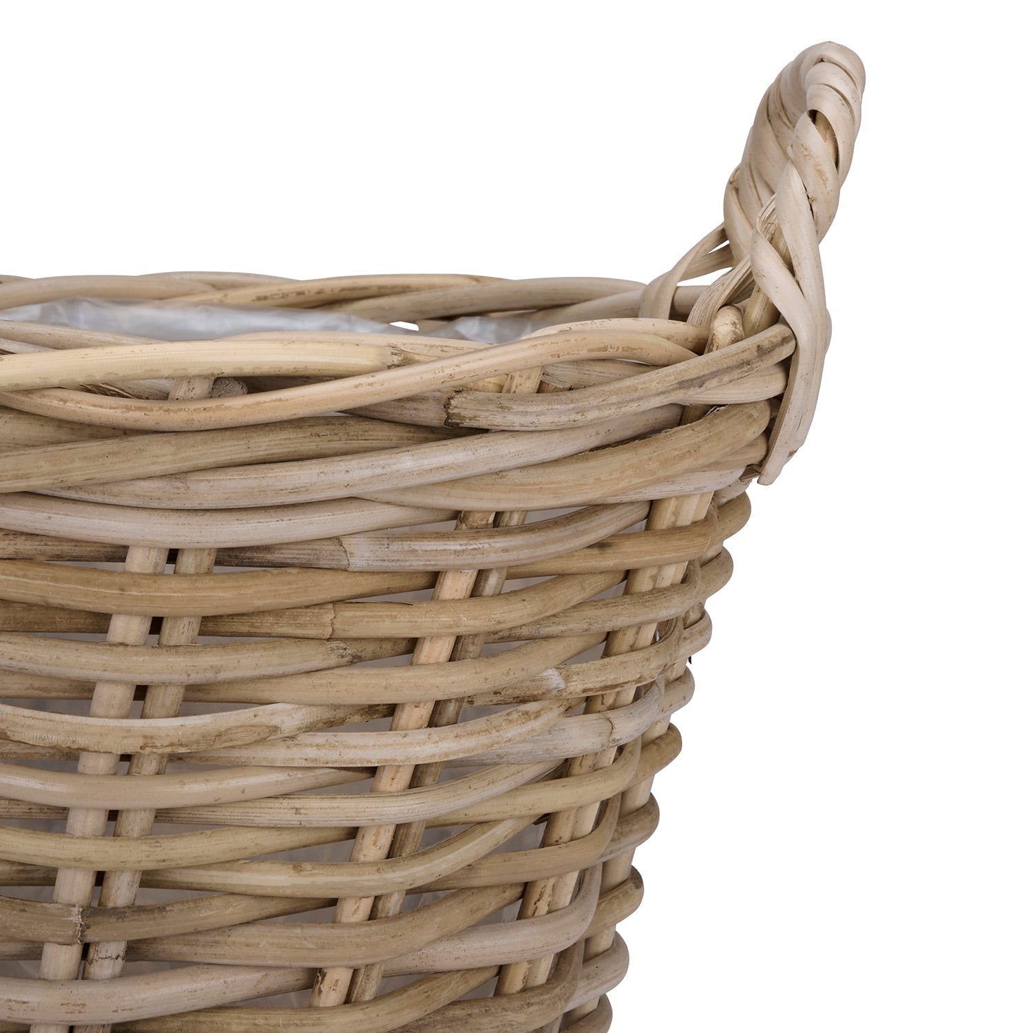 Split Rattan Planter by Sophie Allport