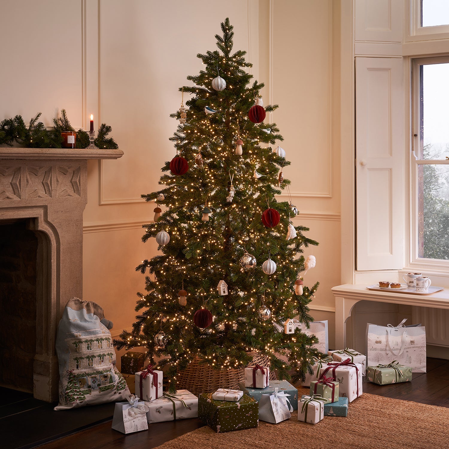 Pre-lit Stamford Spruce Christmas Tree by Sophie Allport