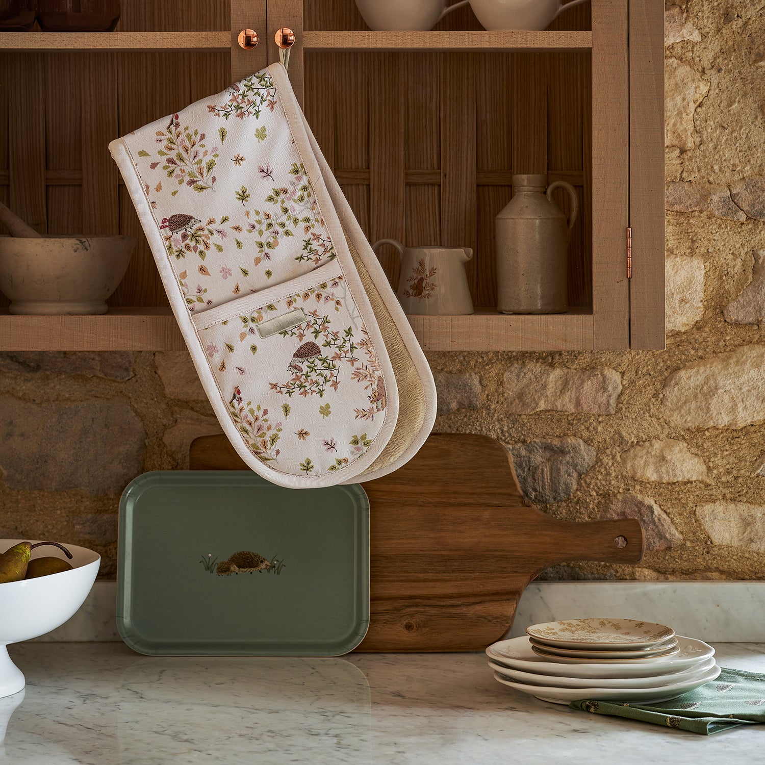 Woodland Friends Double Oven Glove by Sophie Allport