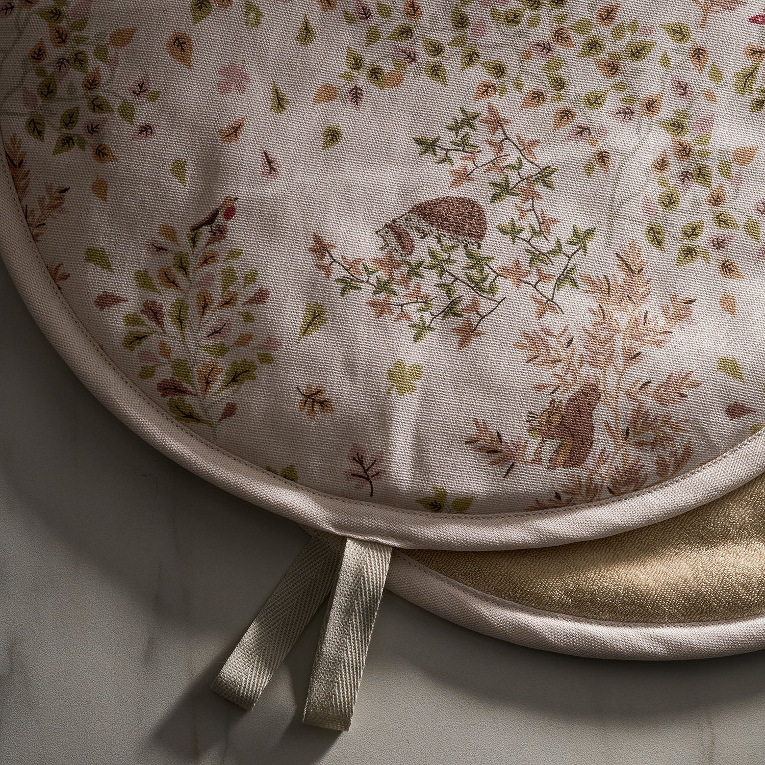 Woodland Friends Circular Hob Cover by Sophie Allport