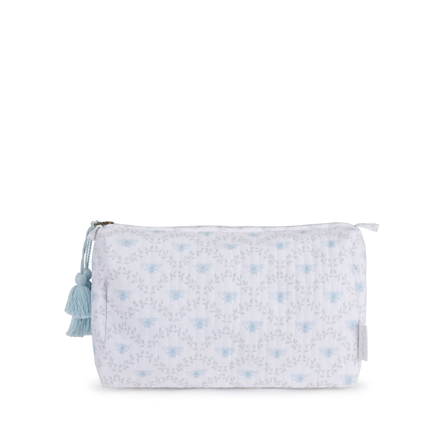 Bees & Leaves Cotton Wash Bag