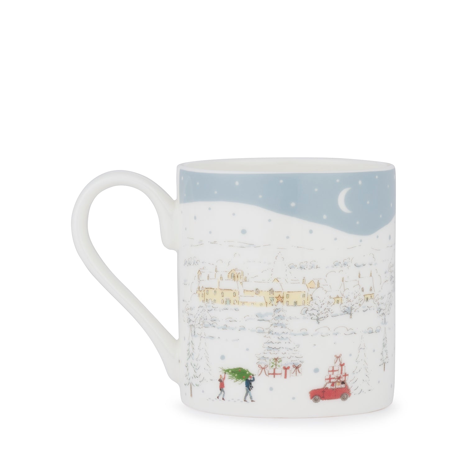 Home for Christmas Scene Mug by Sophie Allport