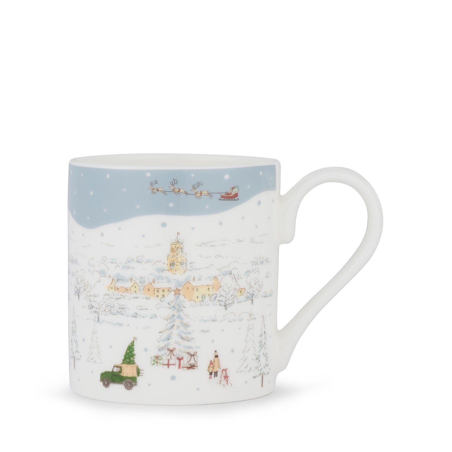 Home for Christmas Scene Mug by Sophie Allport