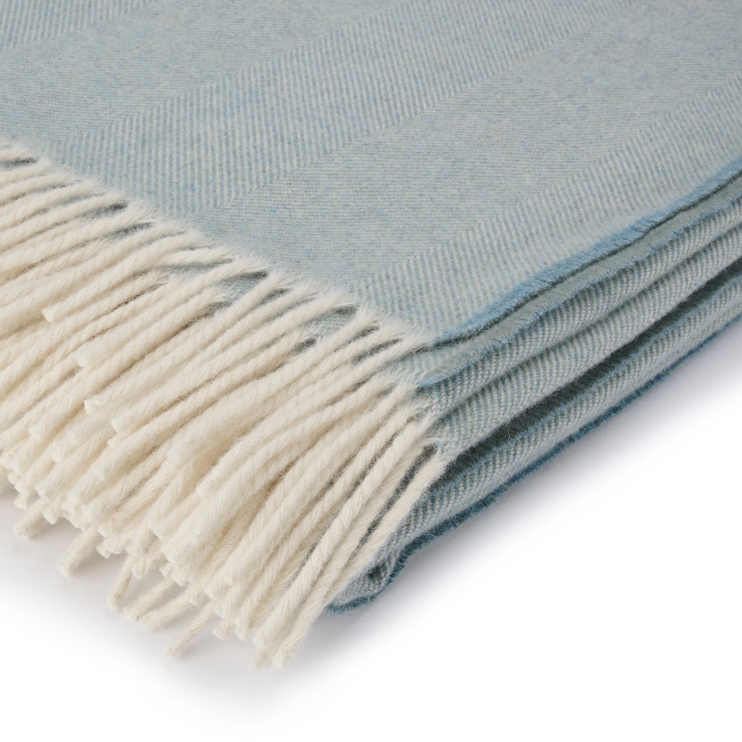 Sophie Allport's Blue Lambswool Throw 