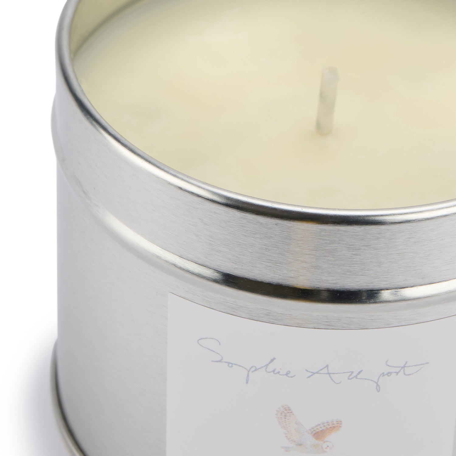 Silent Night Tin Candle by Sophie Allport