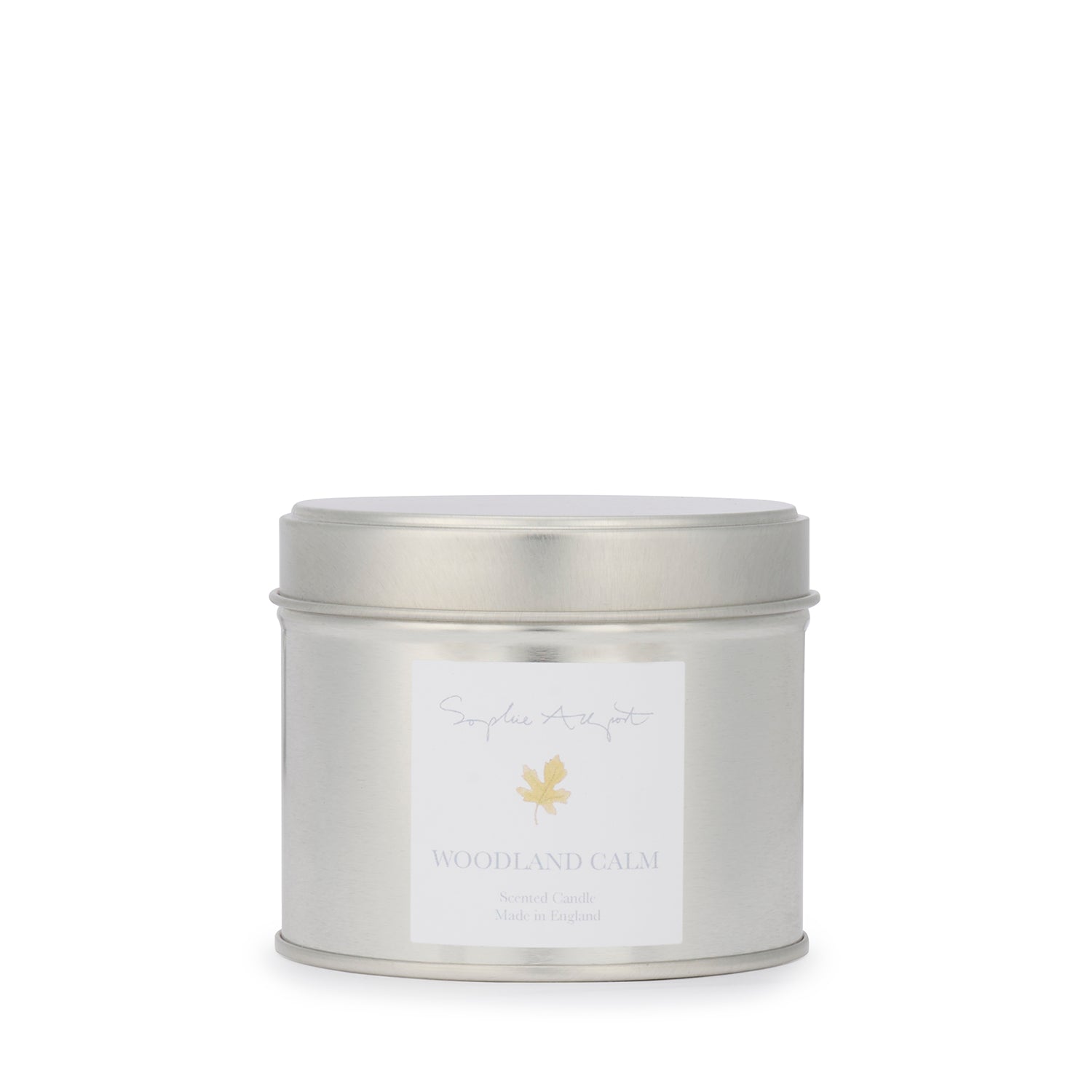 Woodland Calm Tin Candle by Sophie Allport