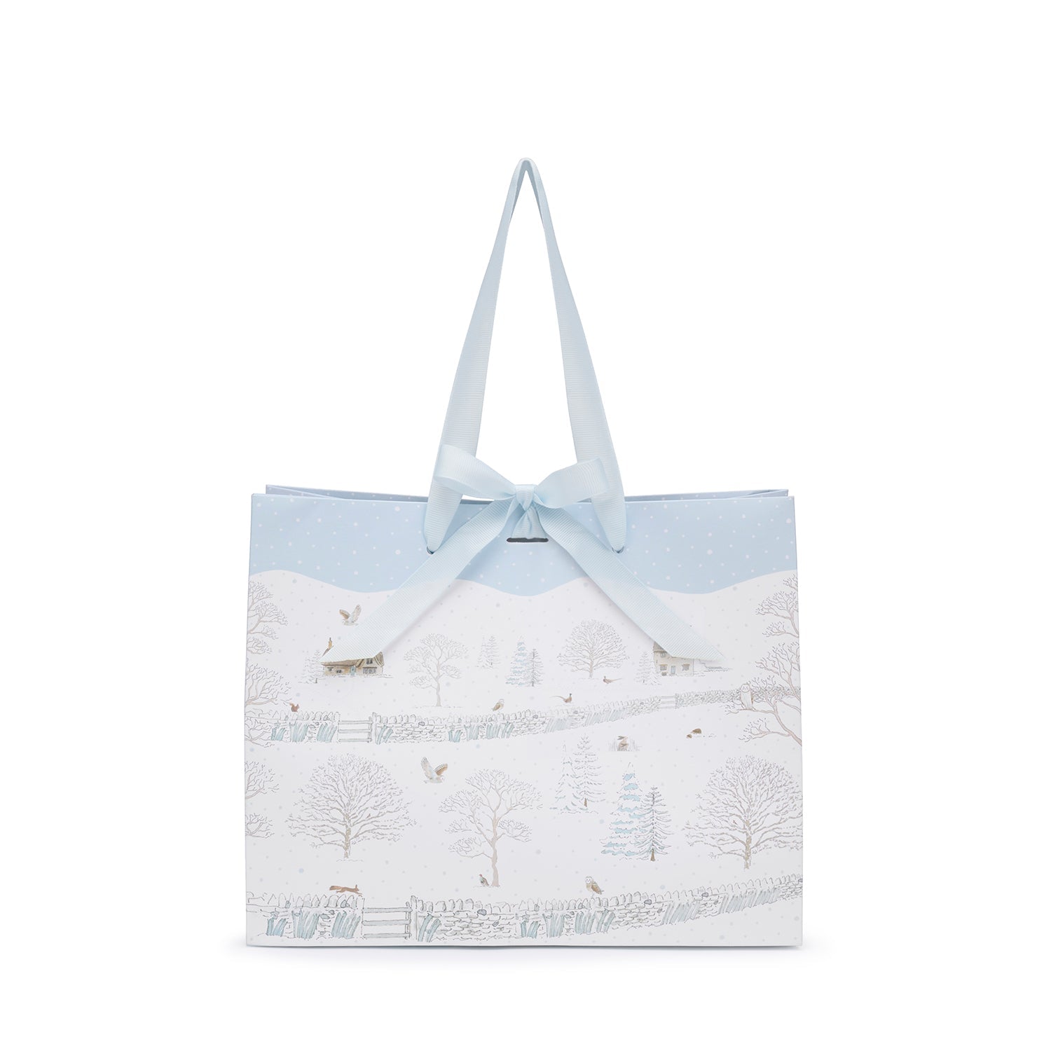 Snowy Cottage Gift Bag by Sophie Allport