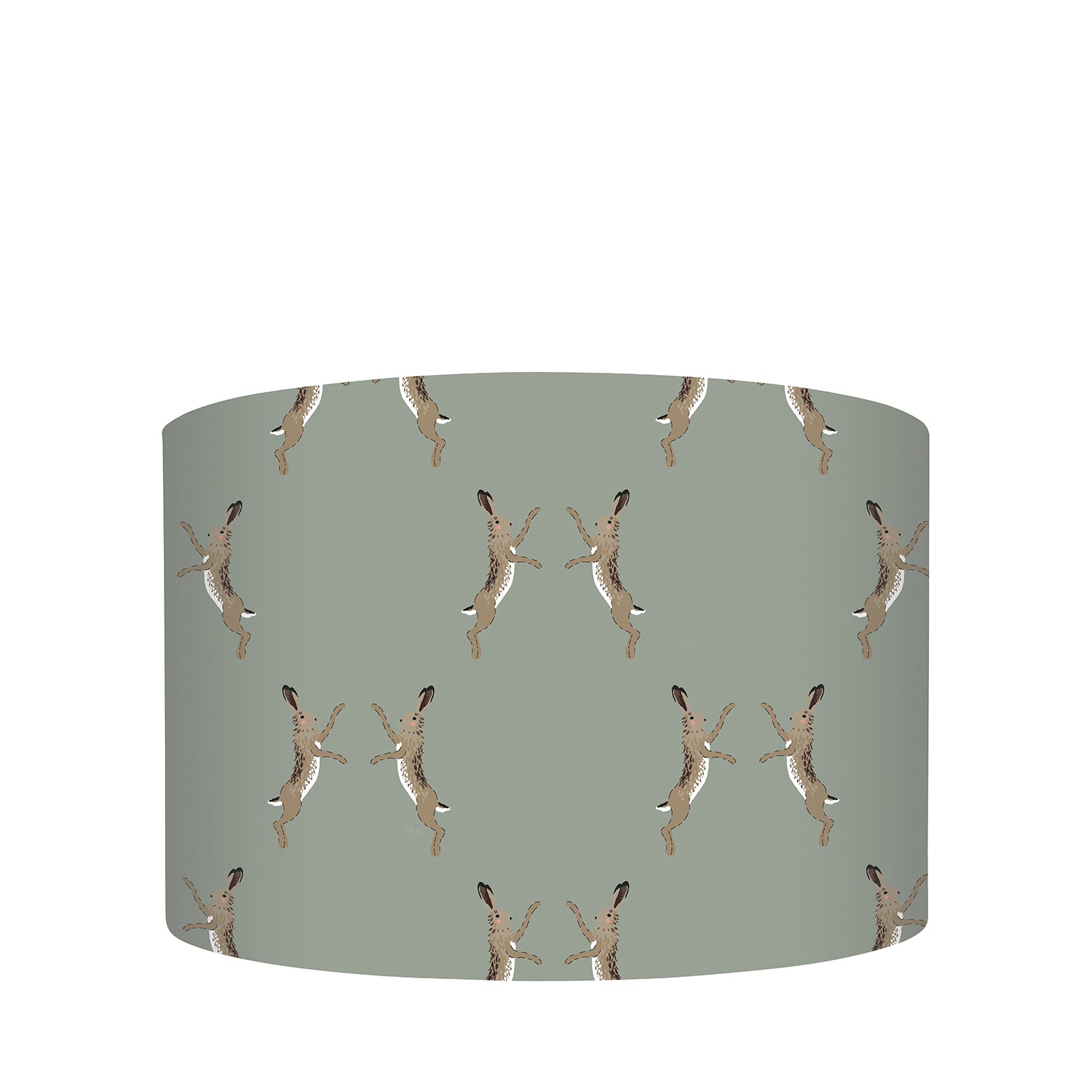 Boxing Hares Lampshade