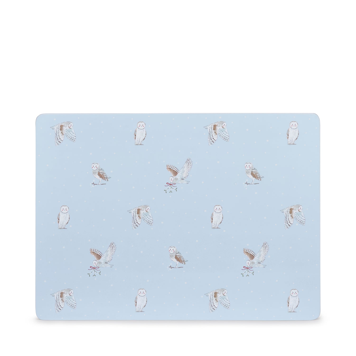 Snowy Owls Extra Large Placemats (Set of 2)