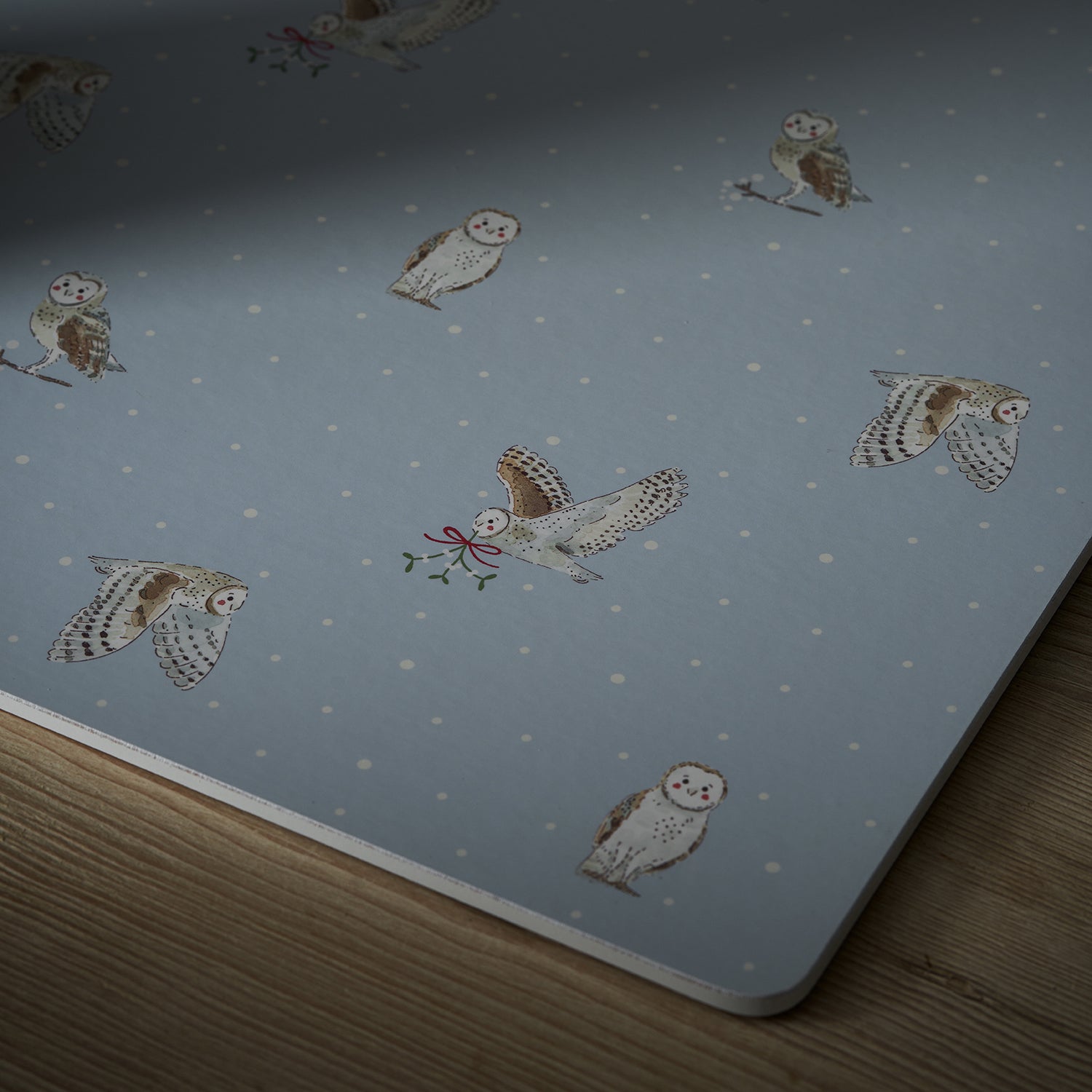 Snowy Owls Extra Large Placemats (Set of 2)