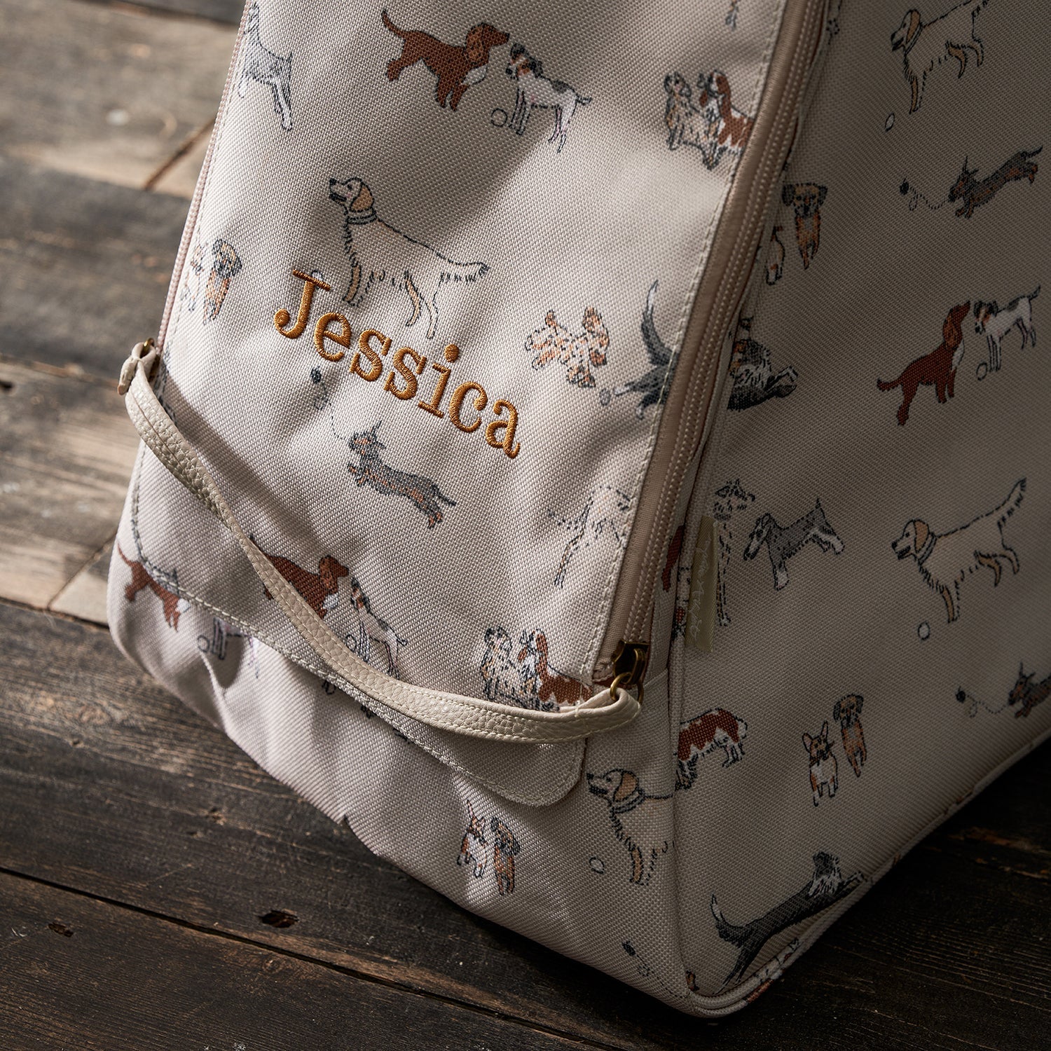 Doggy Daycare Boot Bag Personalised by Sophie Allport