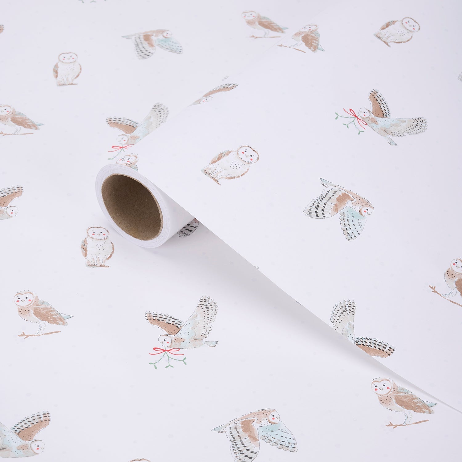 Snowy Owls Wrapping Paper by Sophie Allport