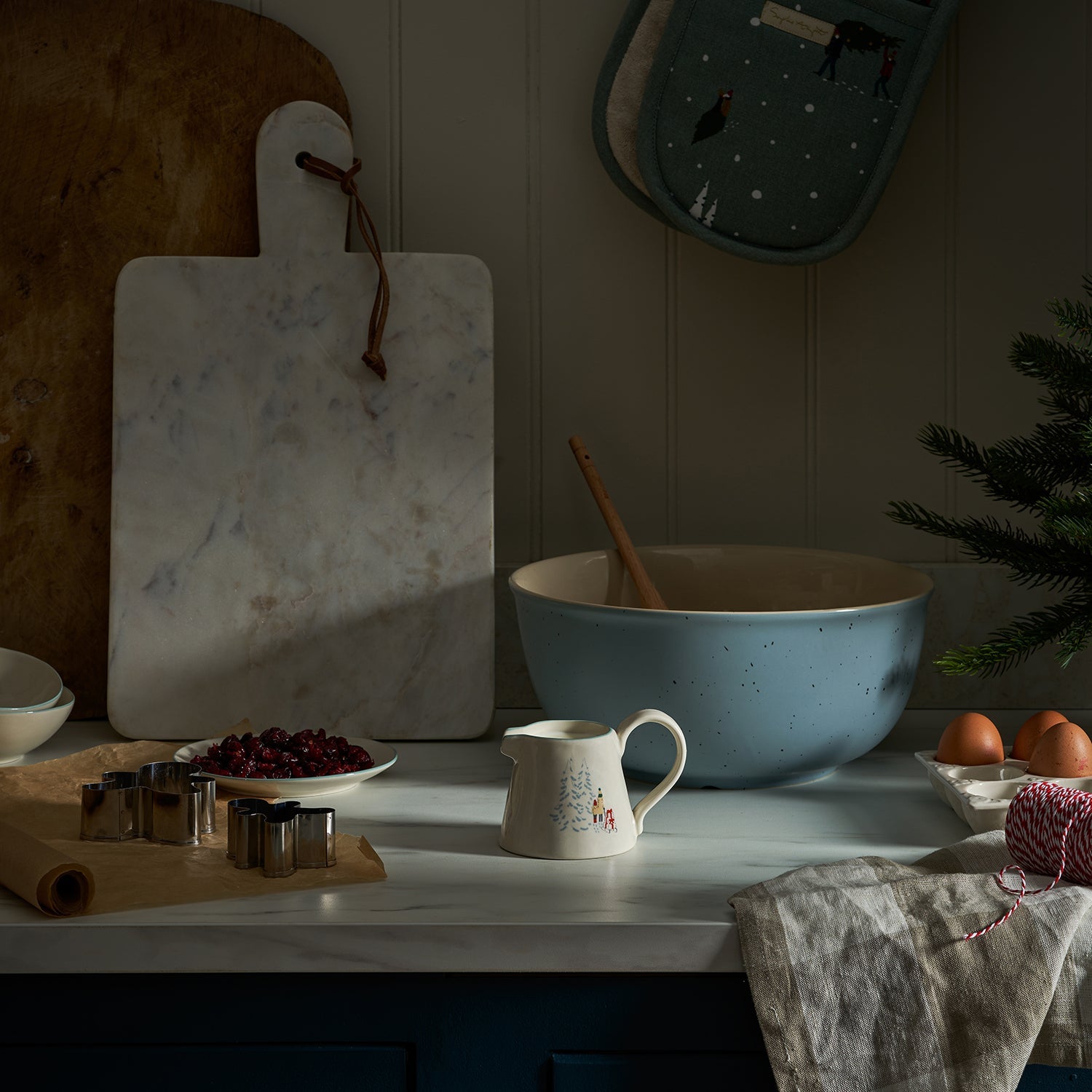 Home for Christmas Mini Stoneware Jug by Sophie Allport