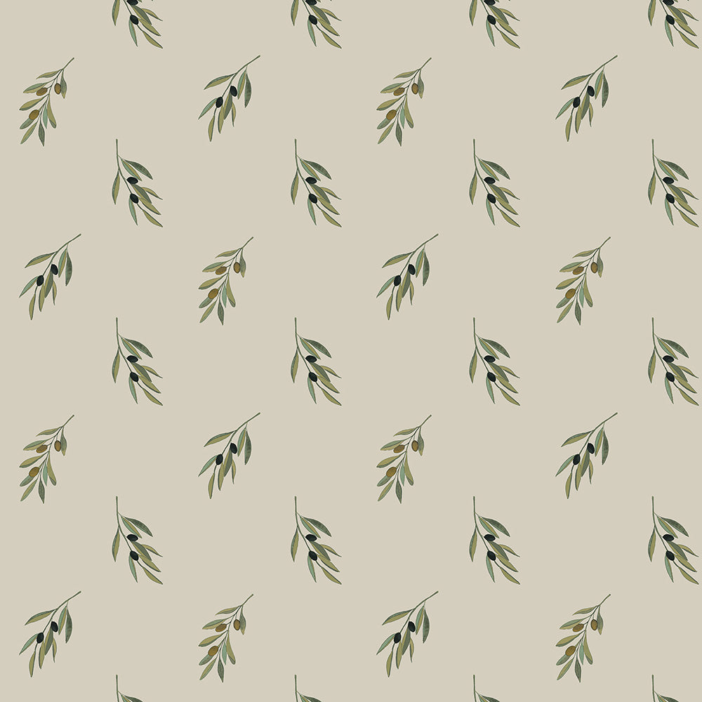 Olive Neutral Made to Measure Roller Blind