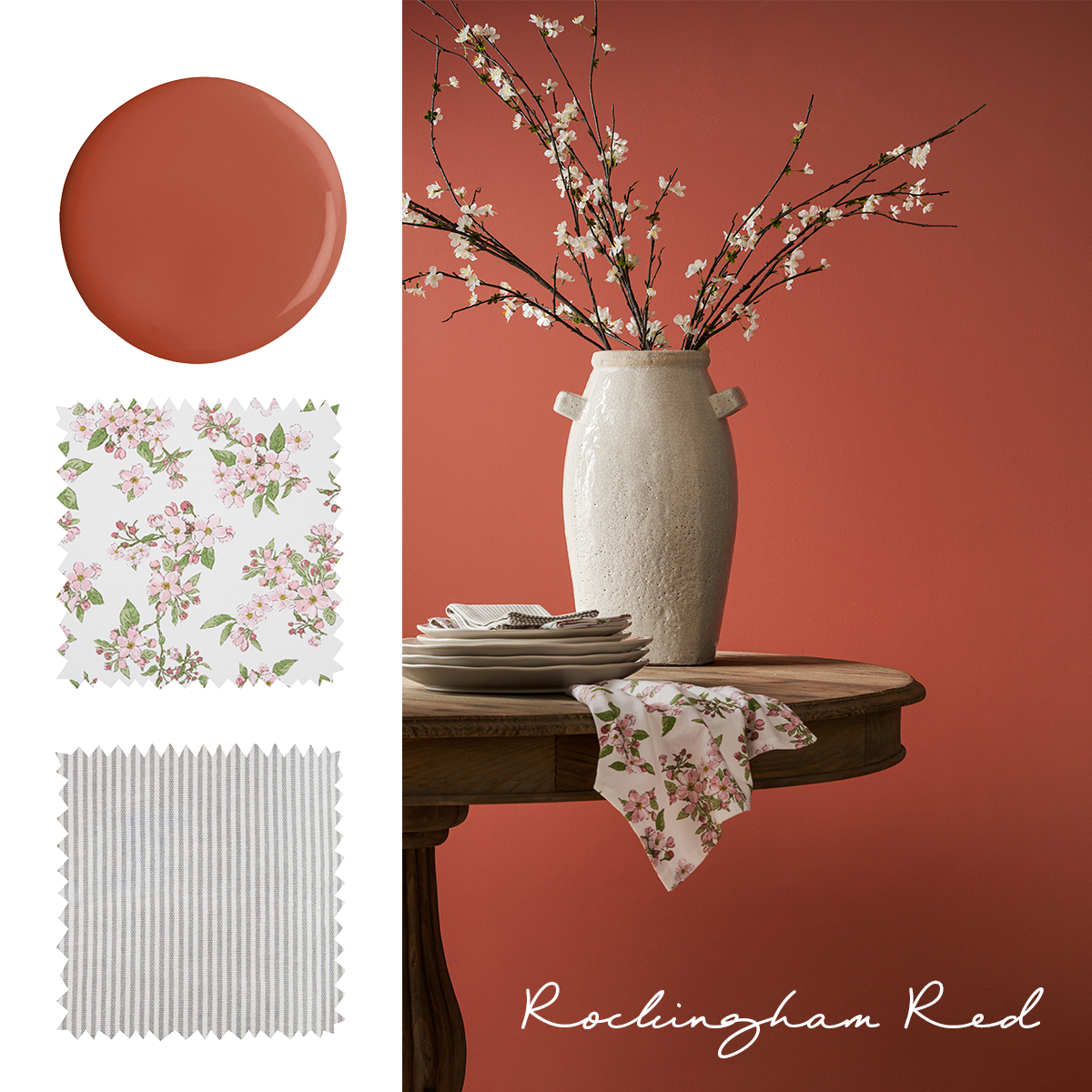 Brick red paint by Sophie Allport moodboard