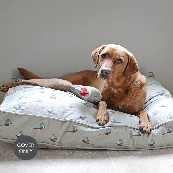 Pheasant Pet Mattress Cover by Sophie Allport