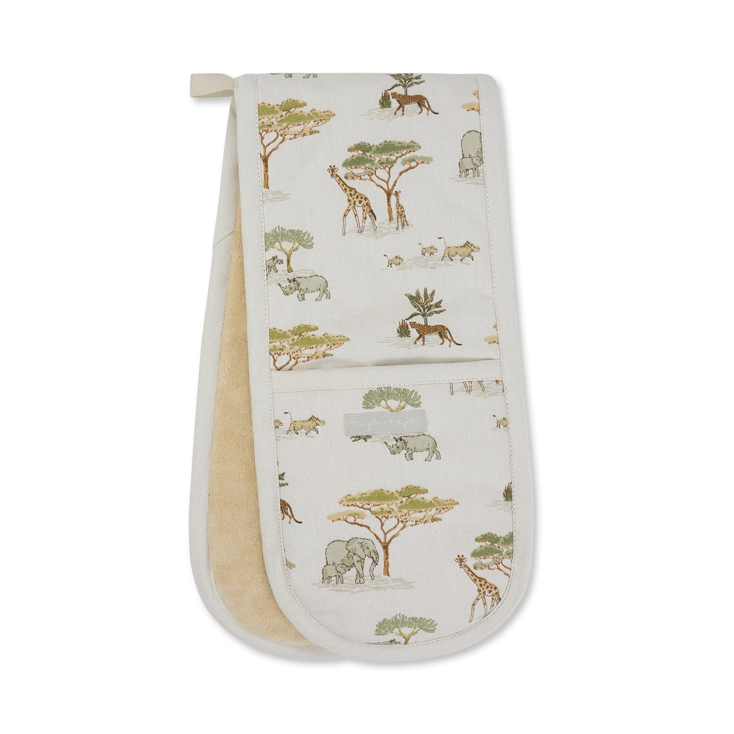 Wild Savannah Double Oven Glove by Sophie Allport