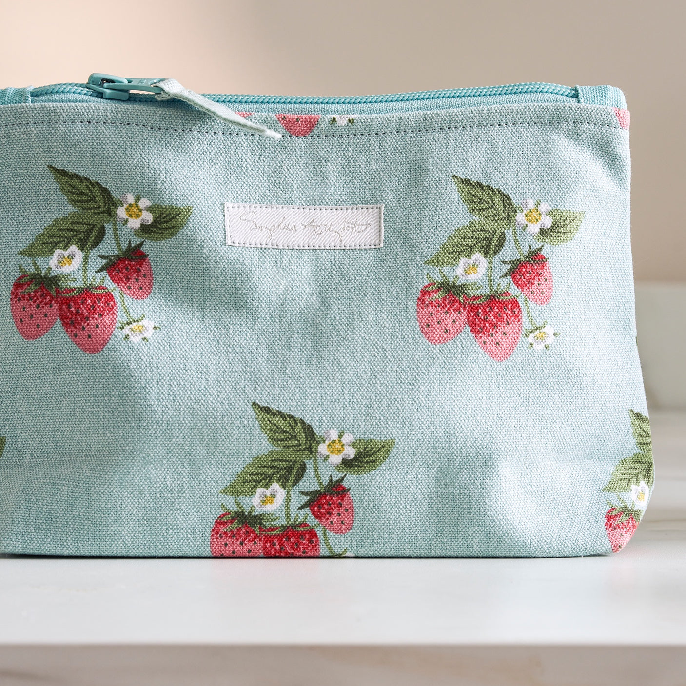 Strawberries Makeup Bag