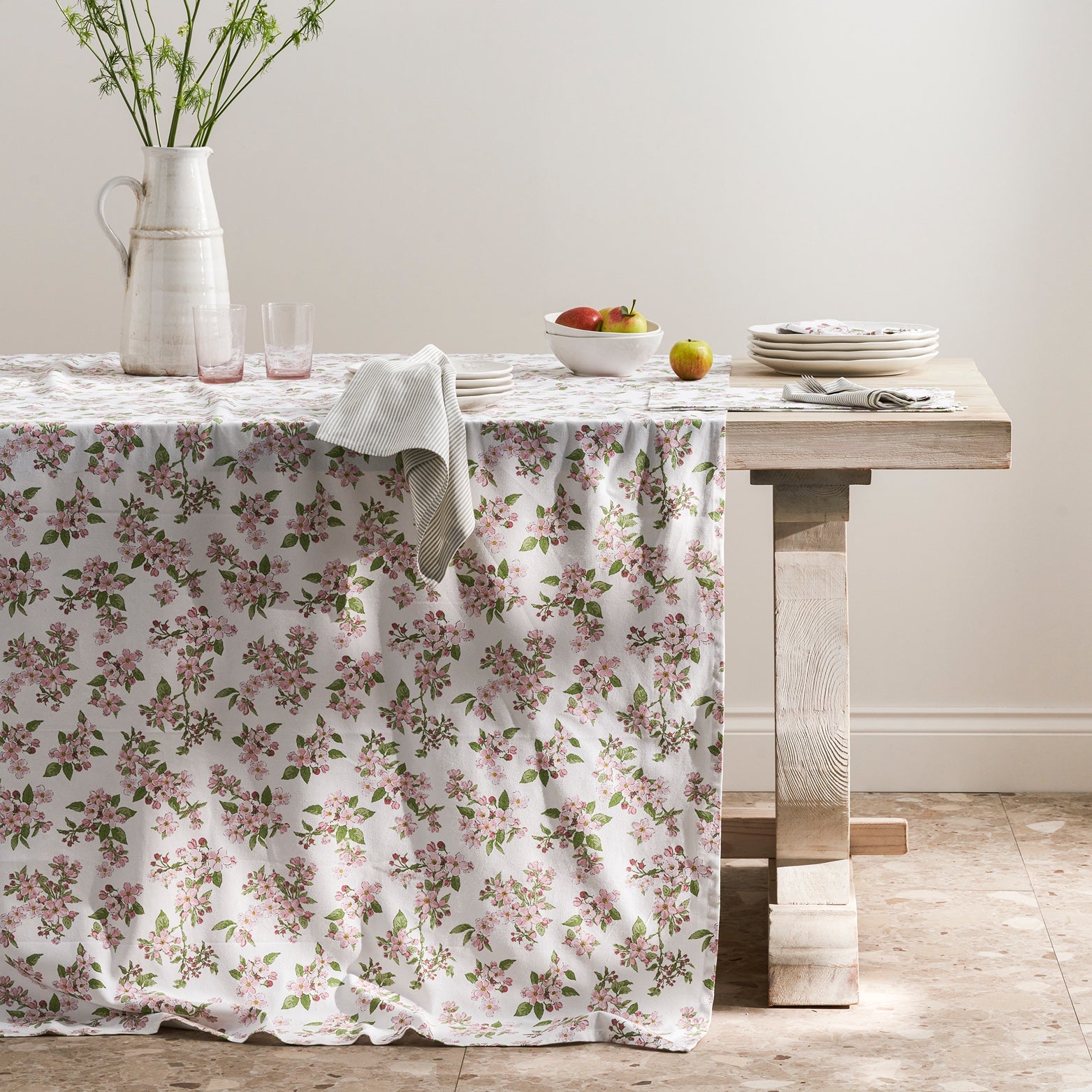 Blossom print tablecloth by Sophie Allport