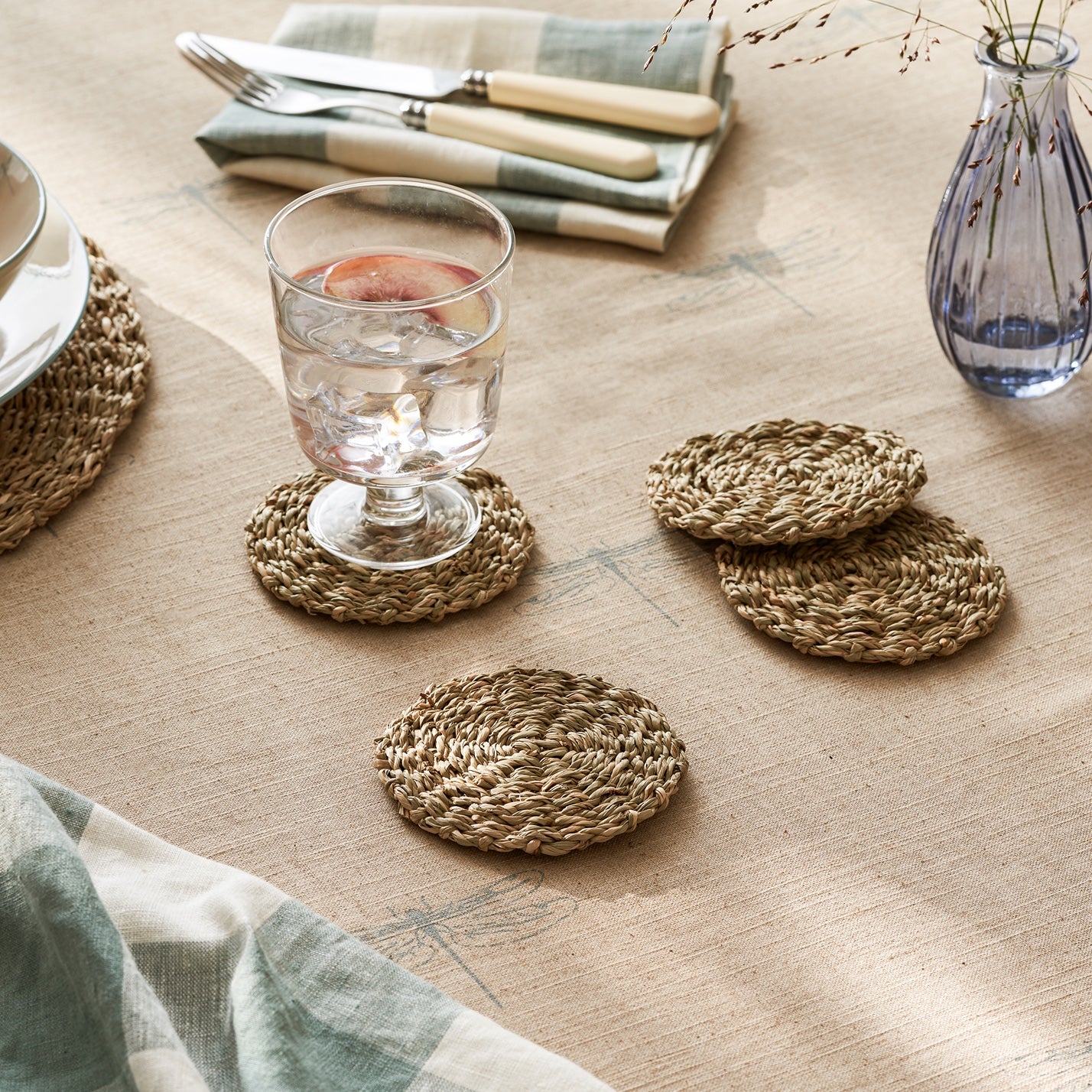 Seagrass Coasters (Set of 4) by Sophie Allport