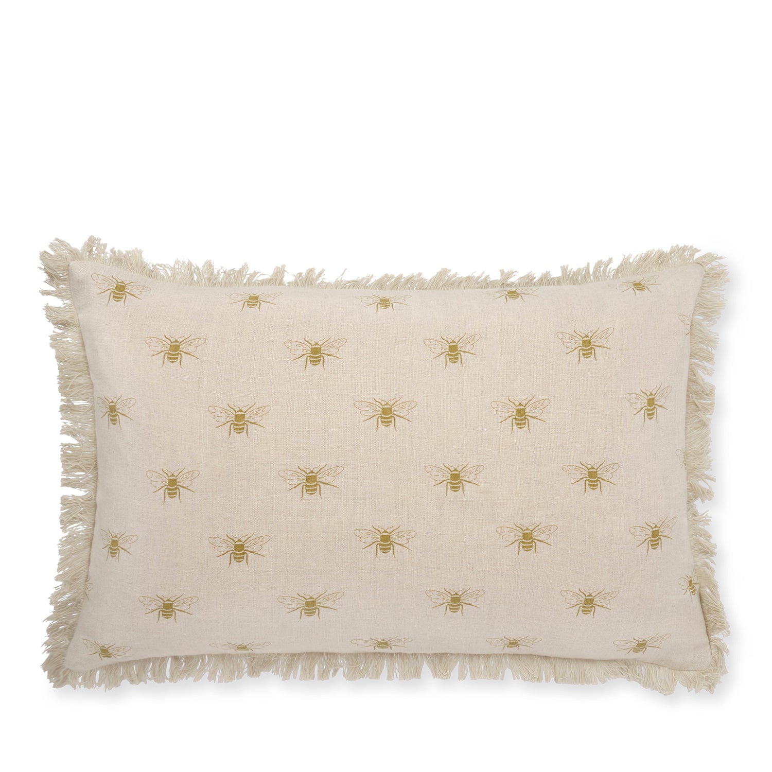 Bees Linen Cushion - Rectangular