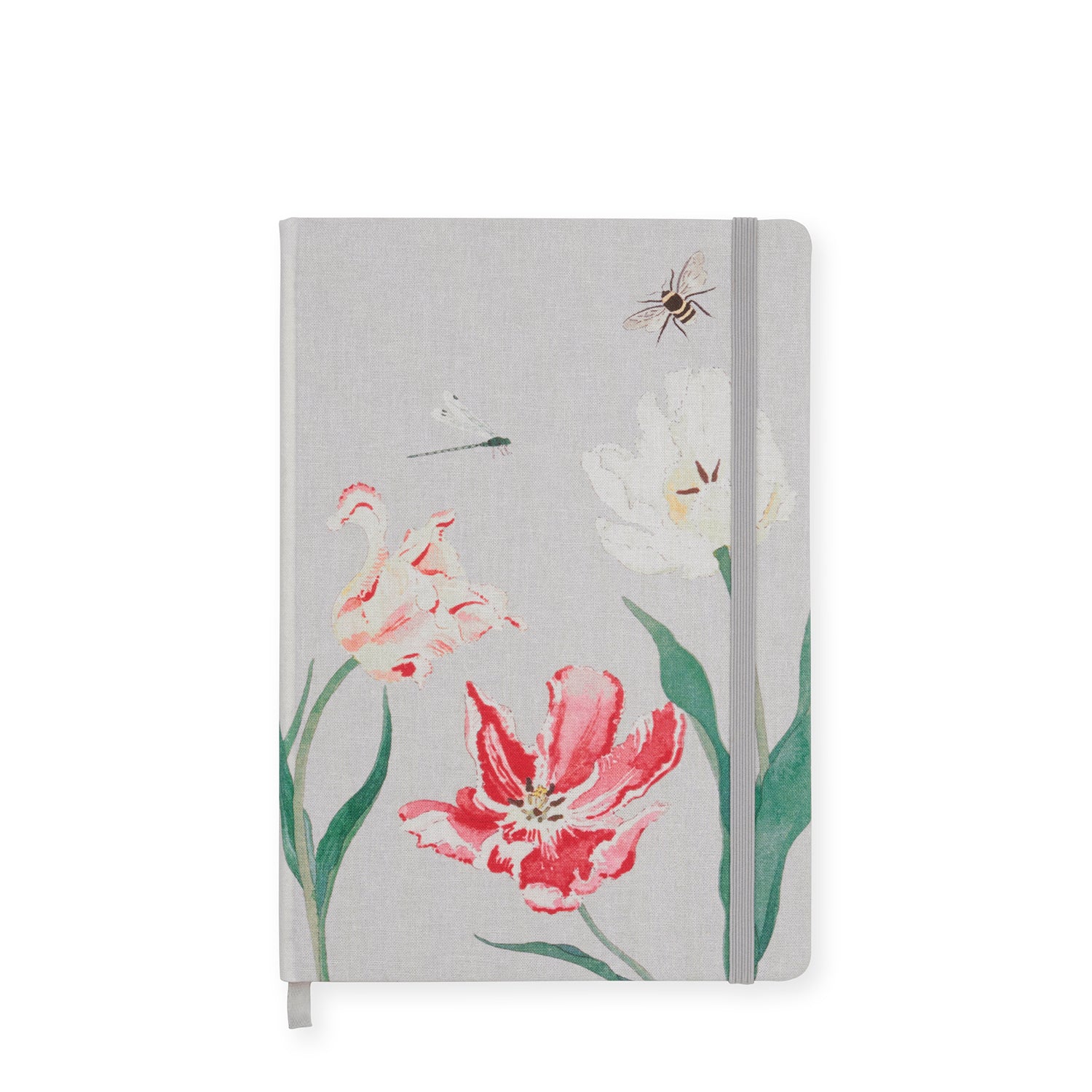 Tulips A5 Fabric Notebook