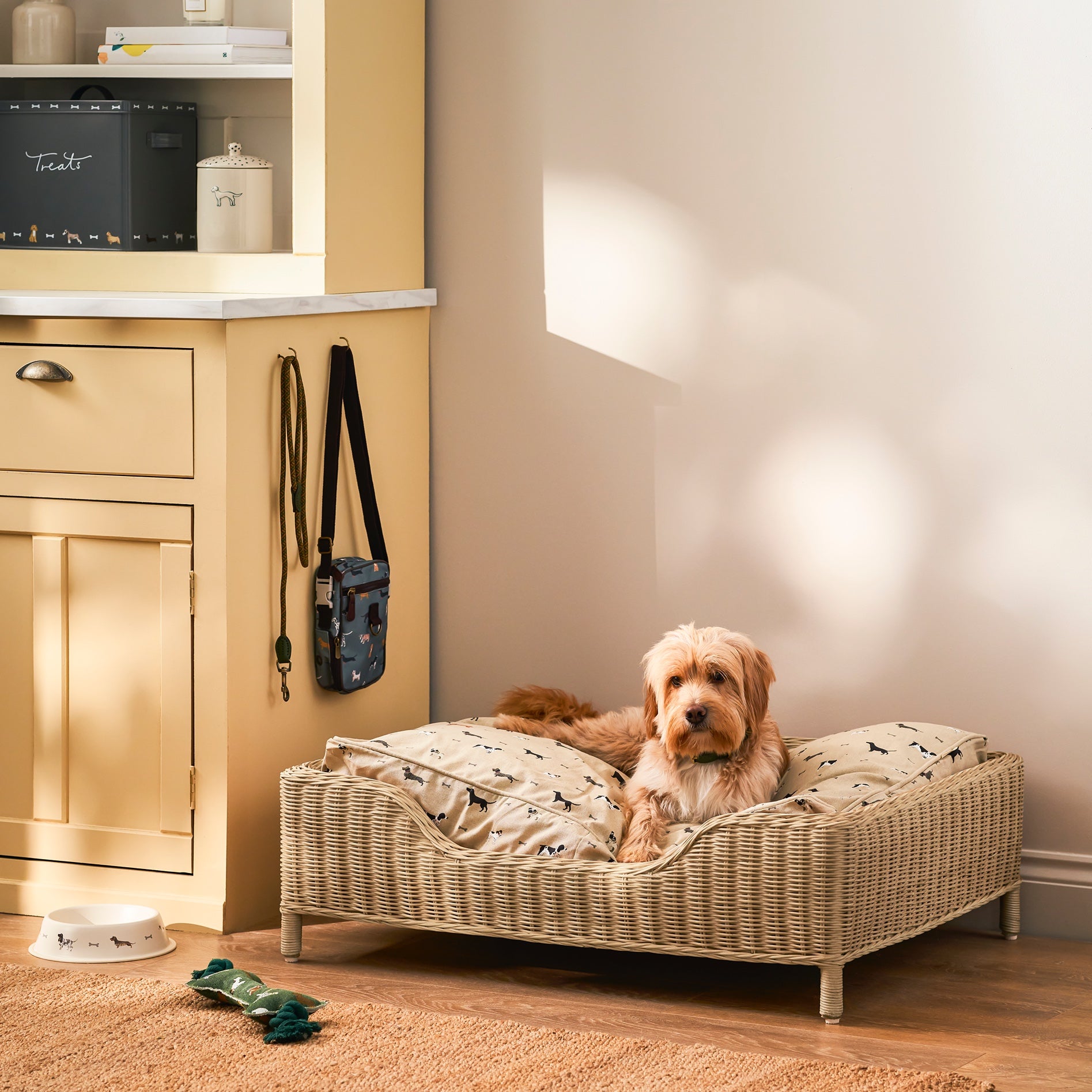 Rattan Ped Bed - Natural by Sophie Allport