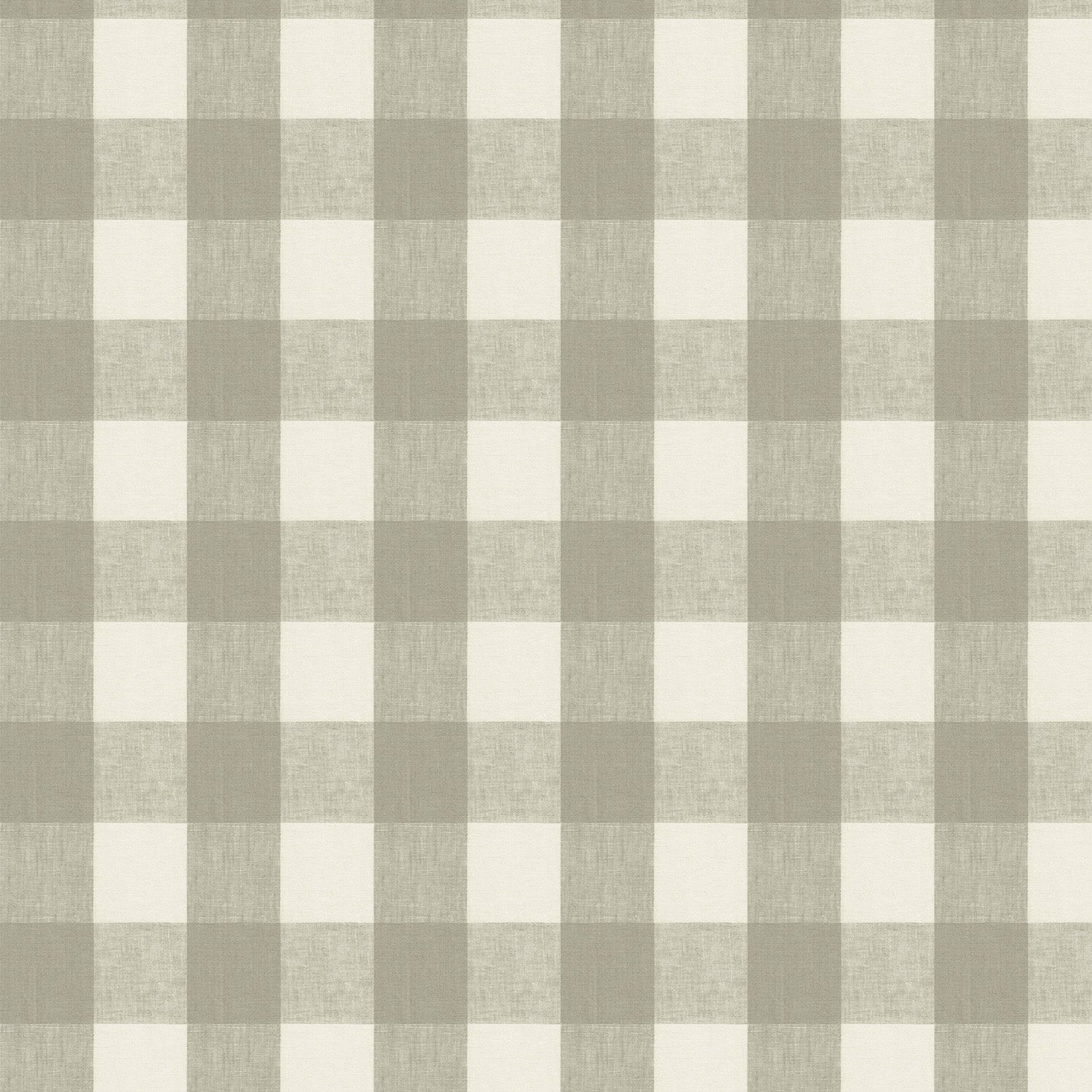 Gingham Warm Stone Roller Blind Sample