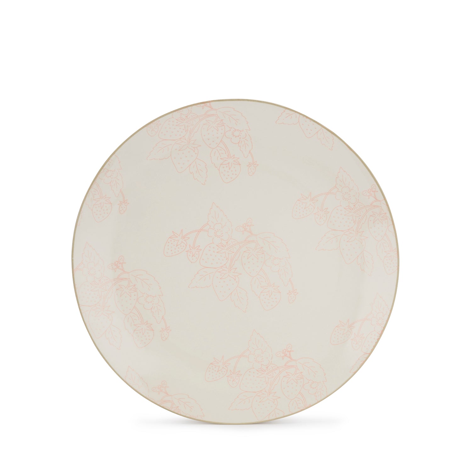 Strawberries Stoneware Dinner Plate