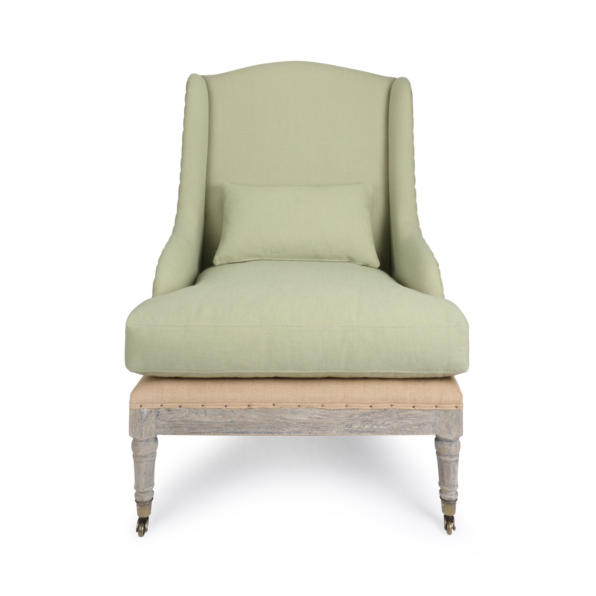 Witham Armchair - Pale Green