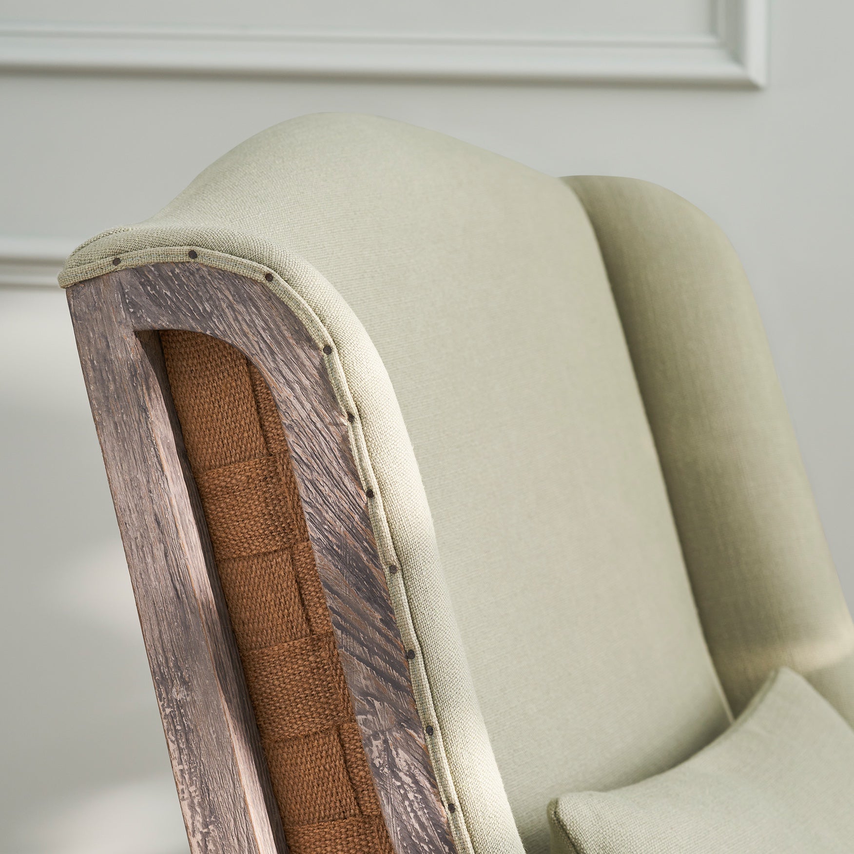 Witham Armchair - Pale Green