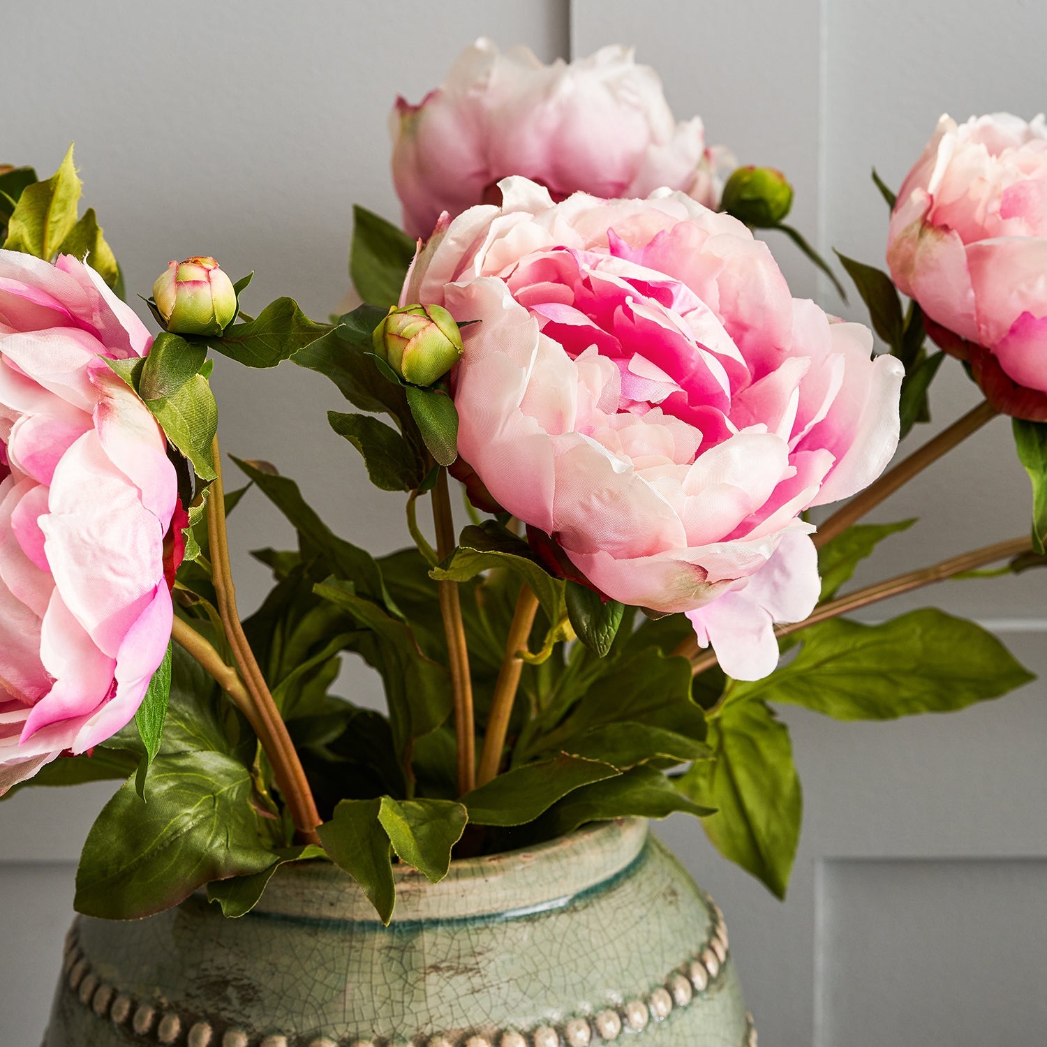 Faux pink peony by Sophie Allport detail