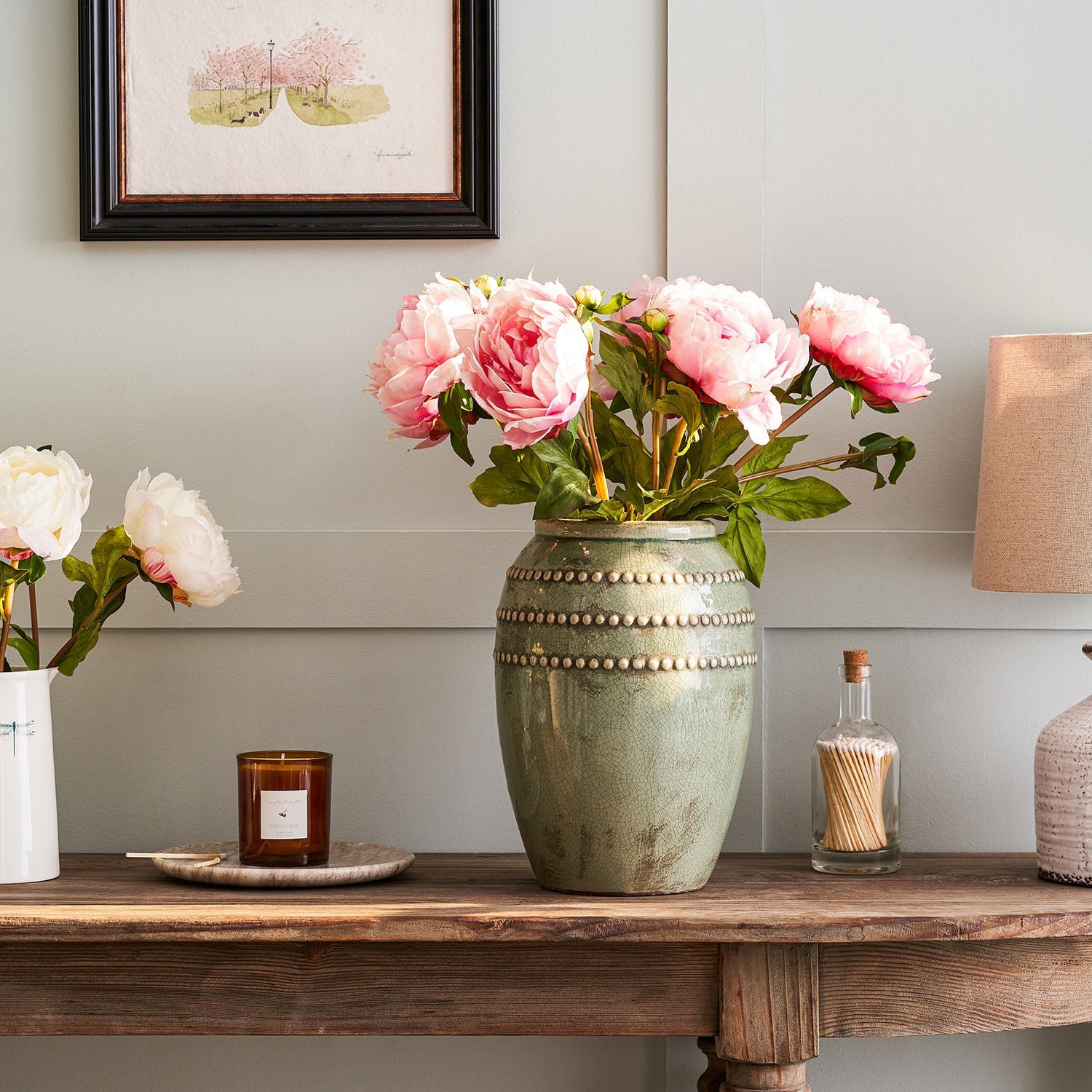 Faux pink peony by Sophie Allport