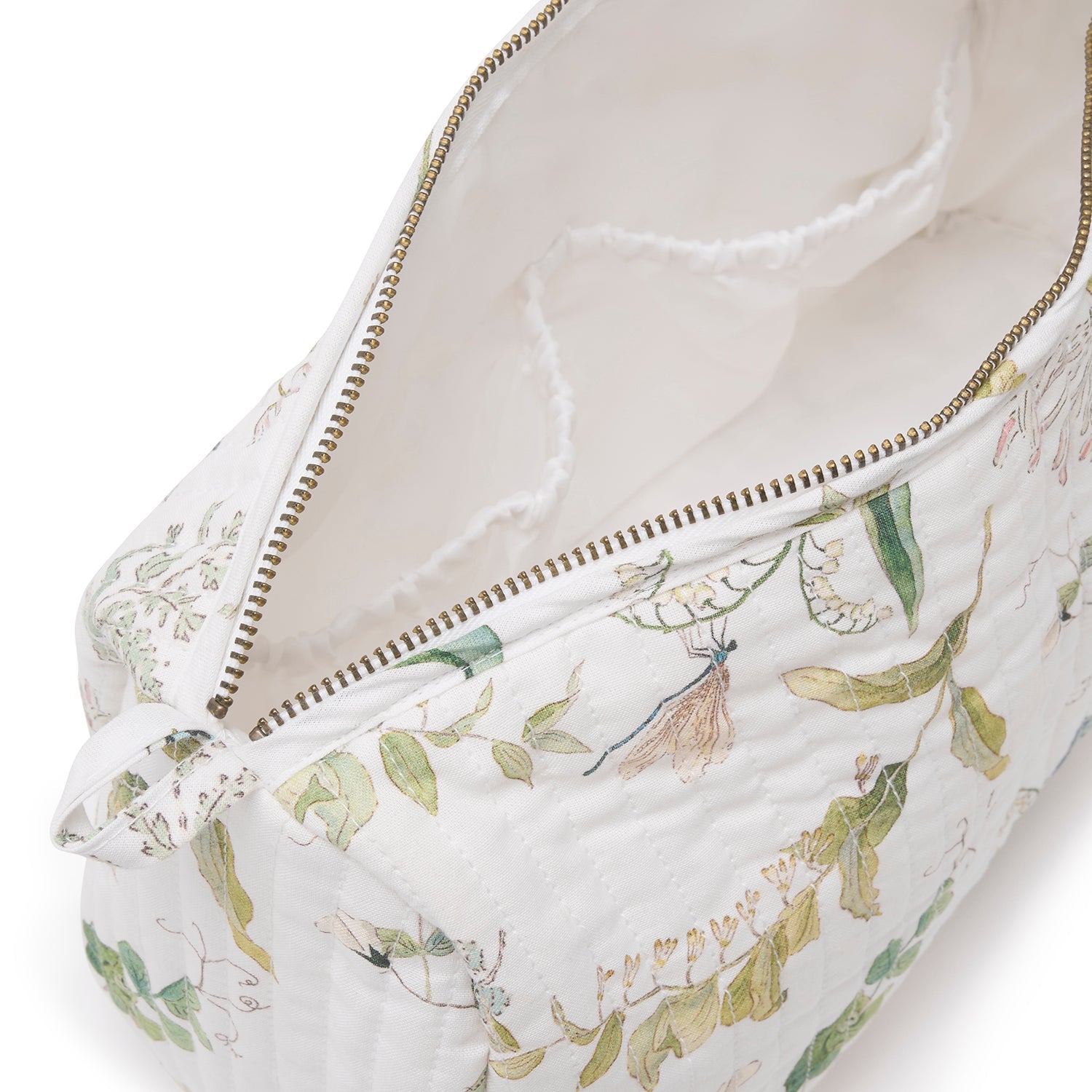 Wild Floral Cotton Wash Bag