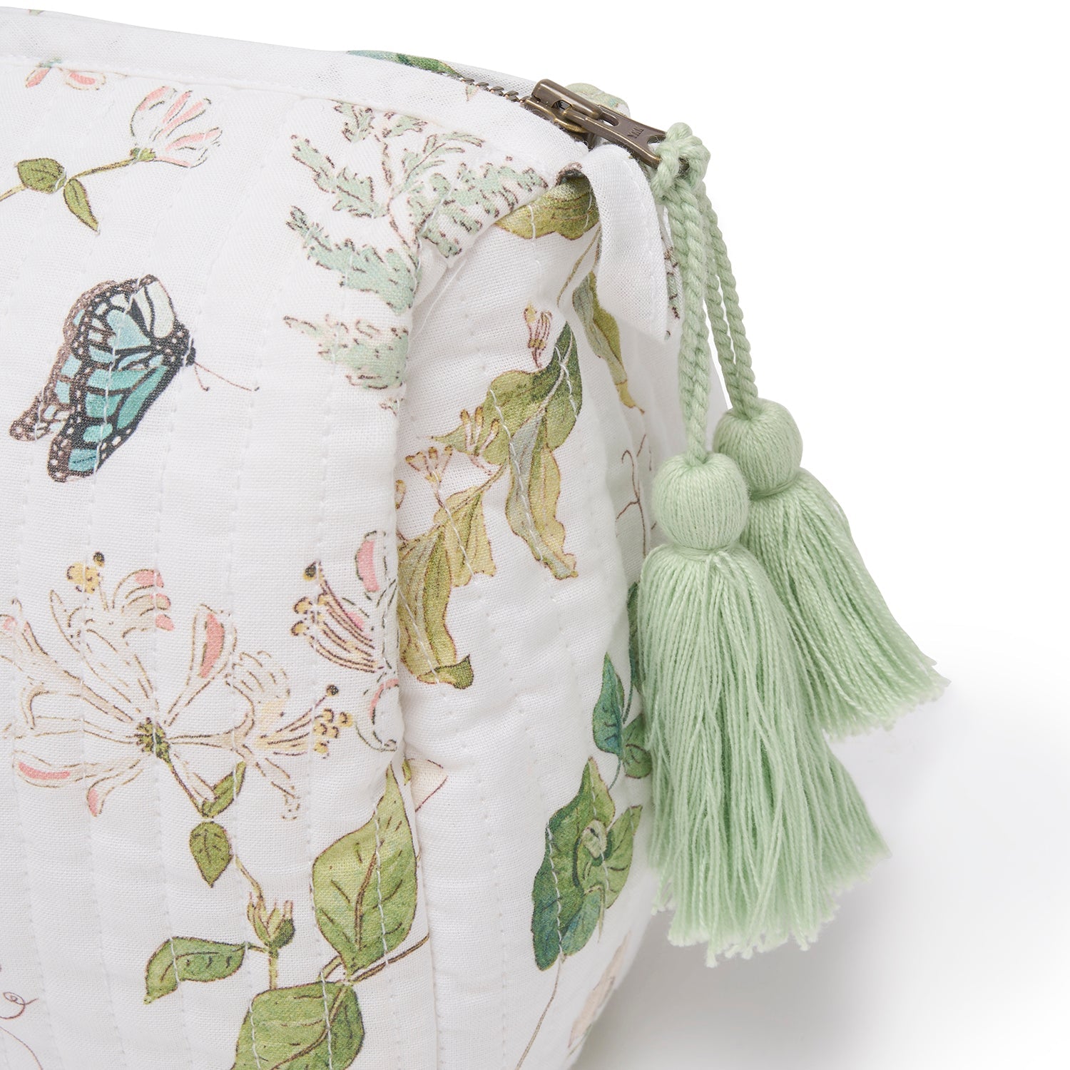 Wild Floral Cotton Wash Bag