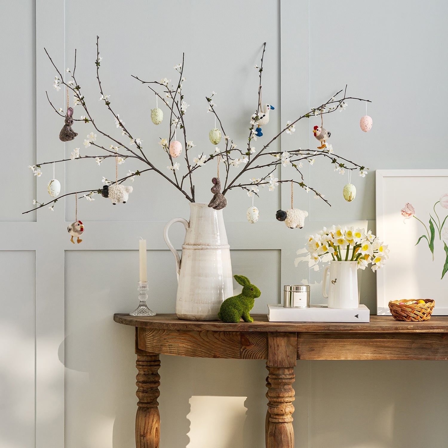 Decorated Easter tree by Sophie Allport