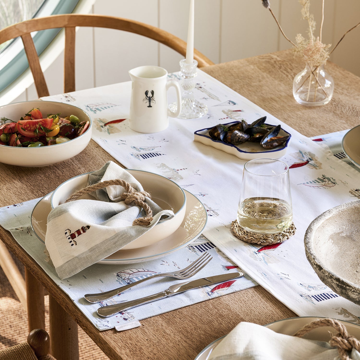 Coastal tableware collection by Sophie Allport