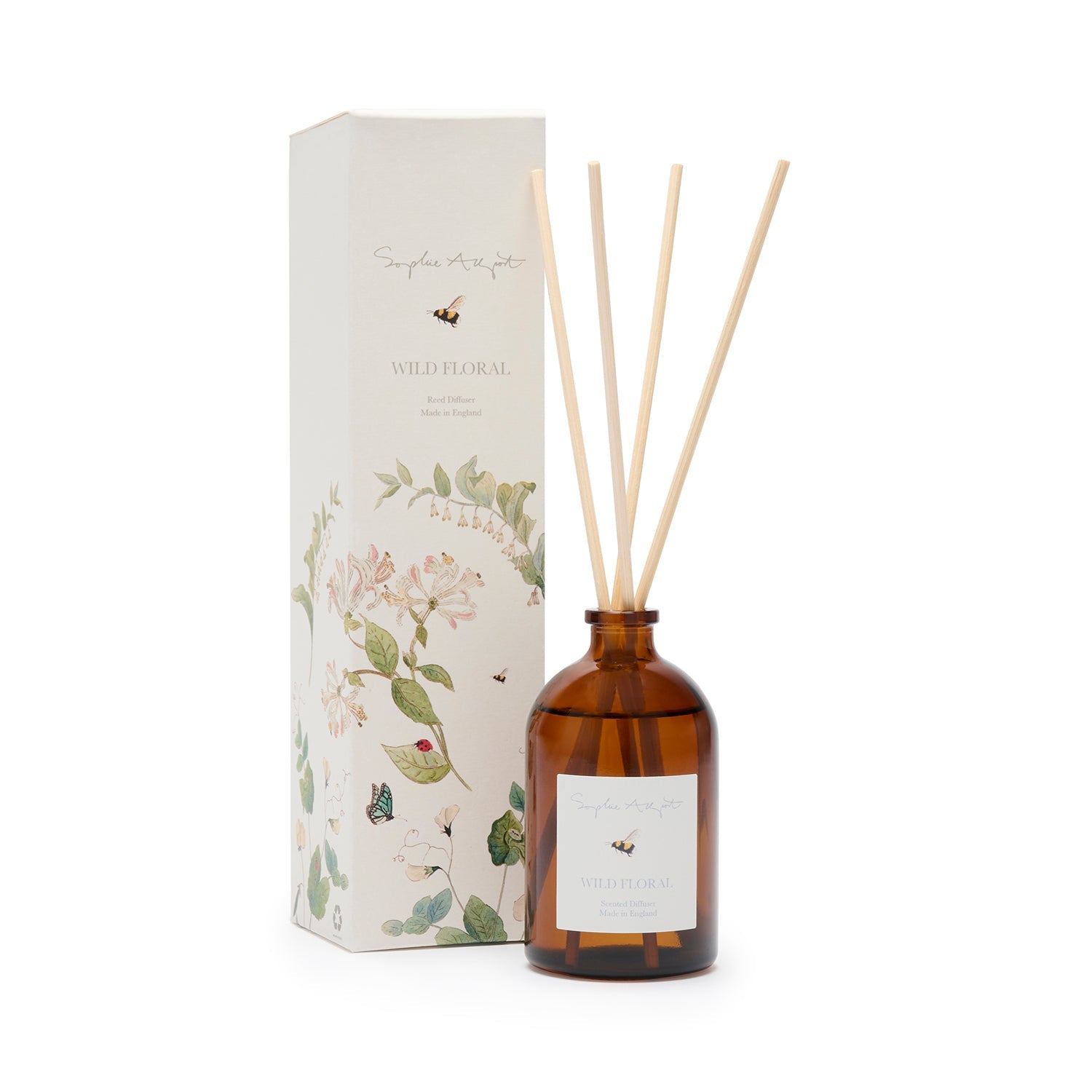 Floral scent diffuser by Sophie Allport with box