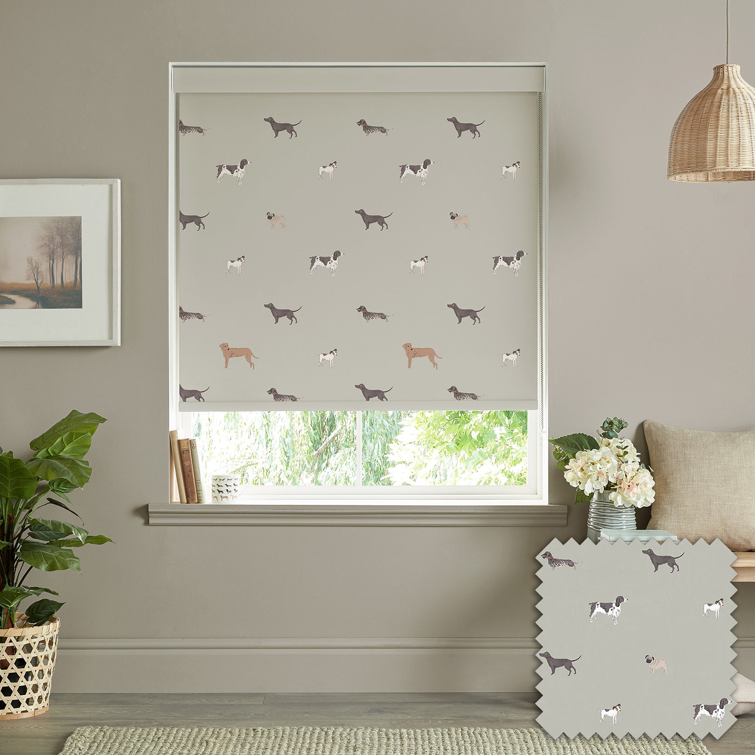 Woof Linen Made to Measure Roller Blind