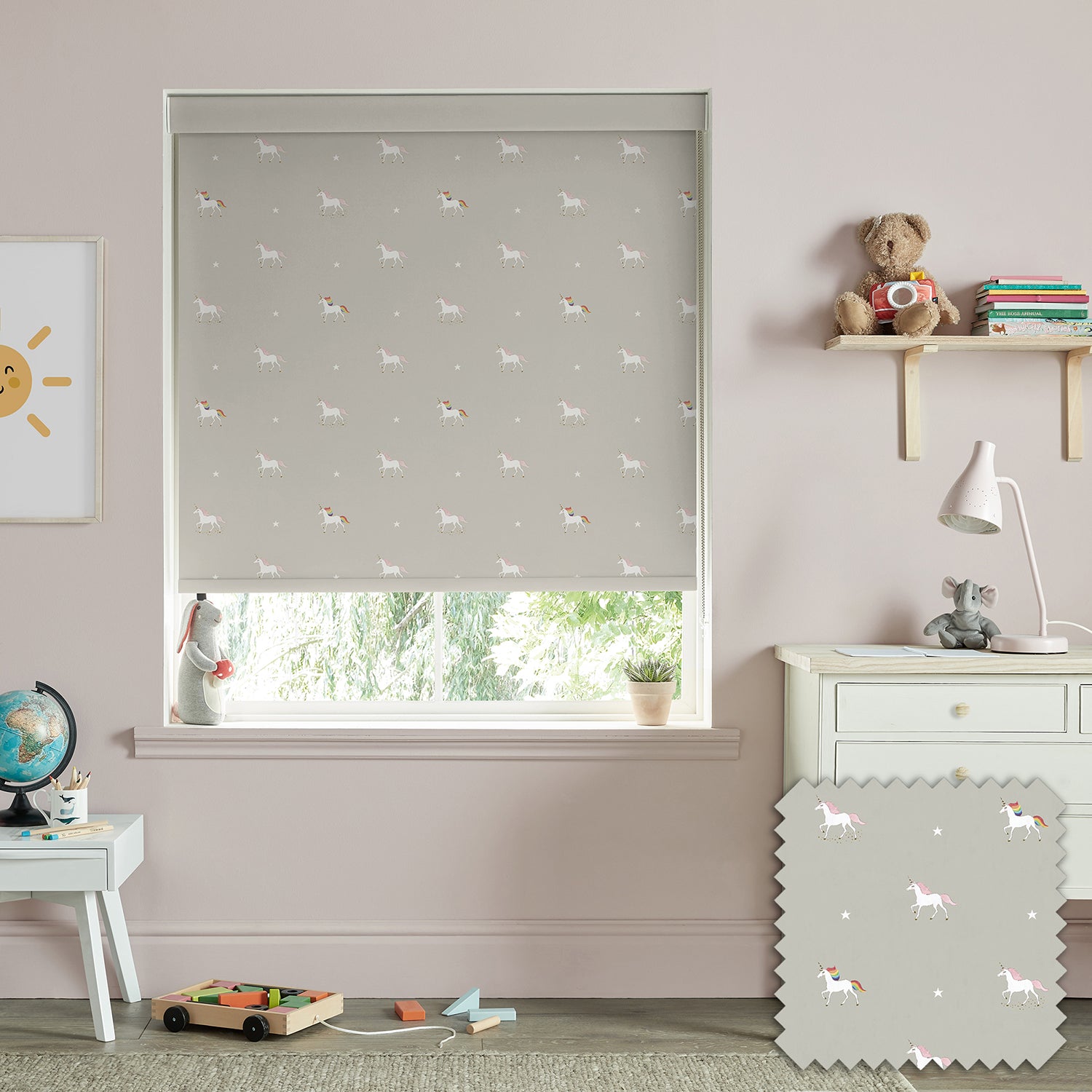 Unicorn Linen Made to Measure Roller Blind