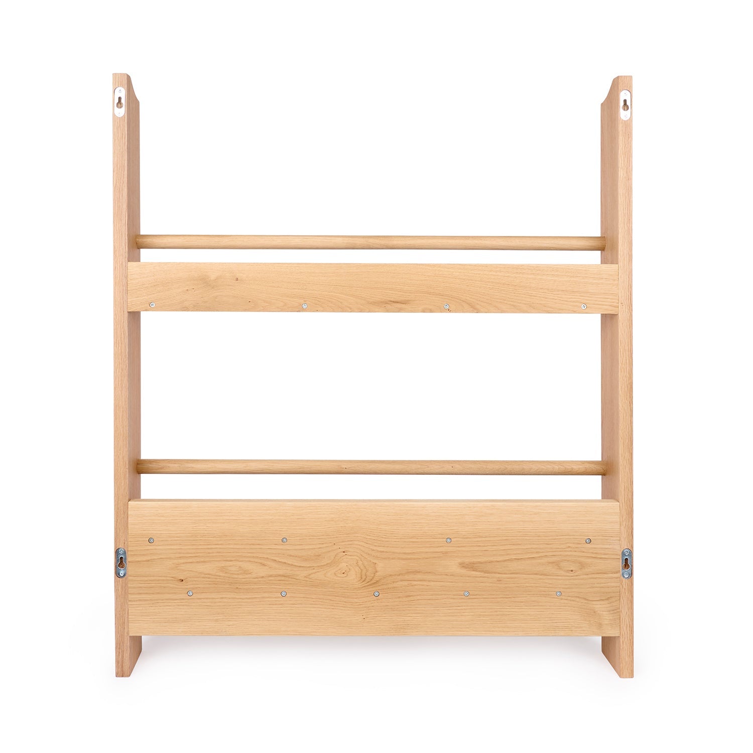 Oak display rack by Sophie Allport back