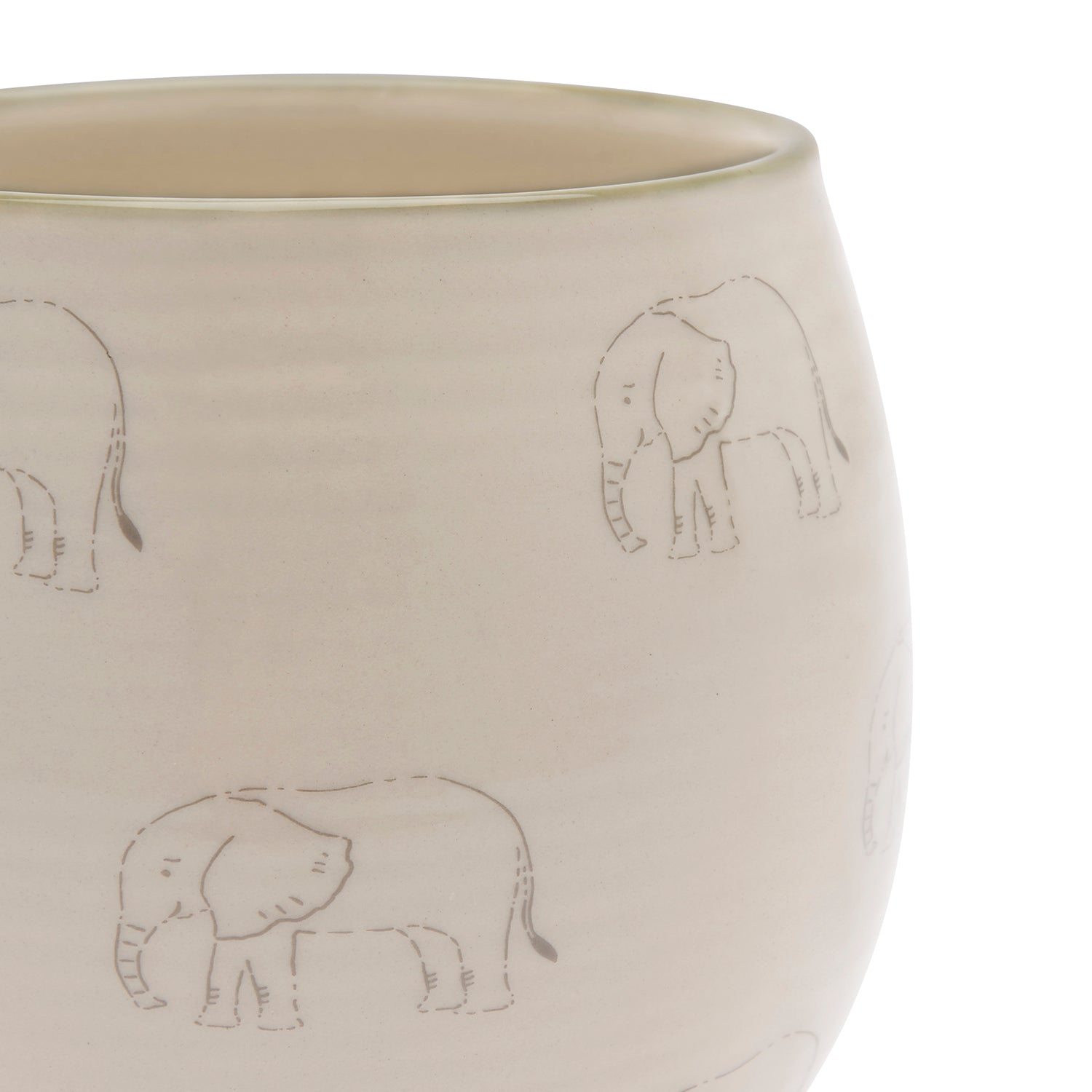 Elephant Stoneware Mug