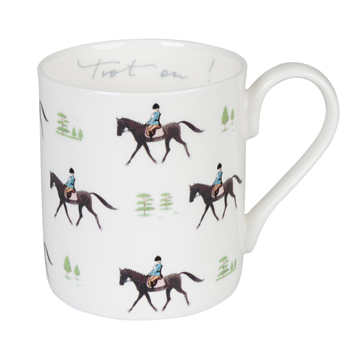 Trot On! Horse Mug